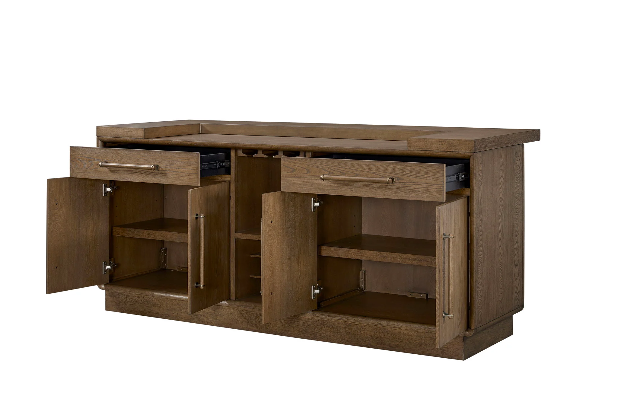Elure - Counter Height Bar - Latte - Image 4
