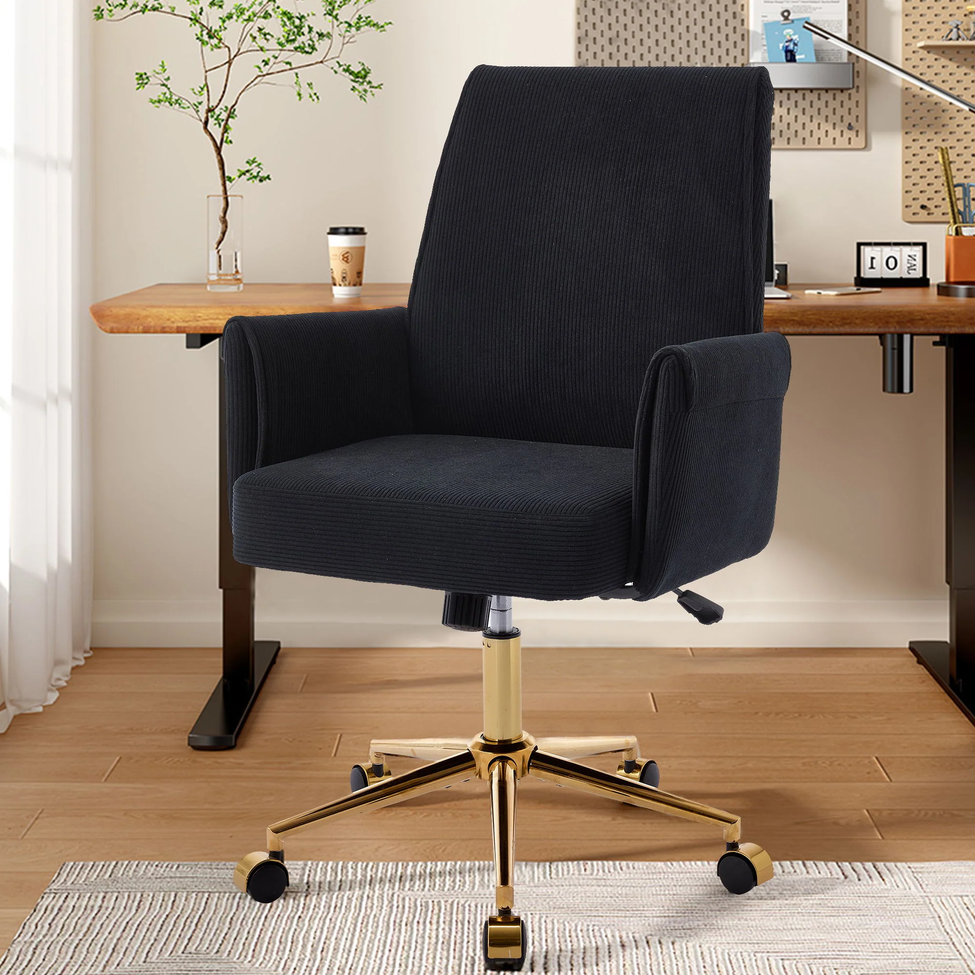 Ergonomic Mid Back Office Chair - Image 15
