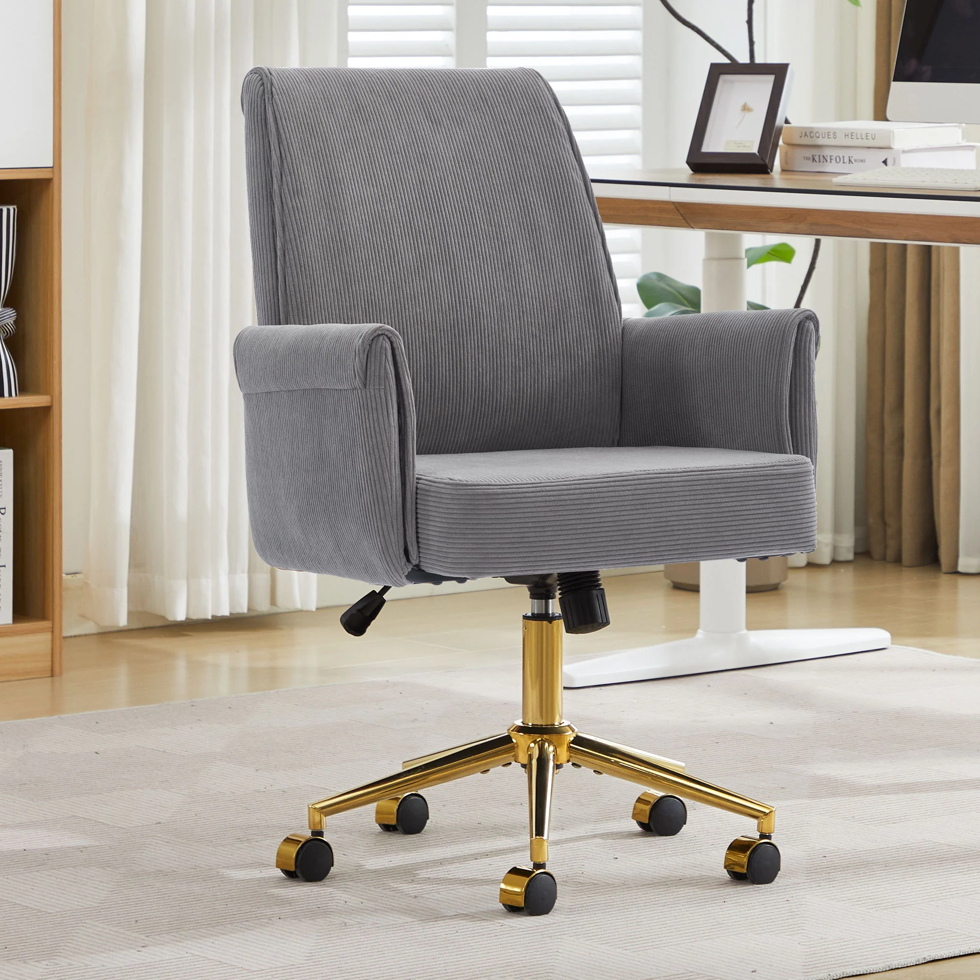Ergonomic Mid Back Office Chair - Image 21