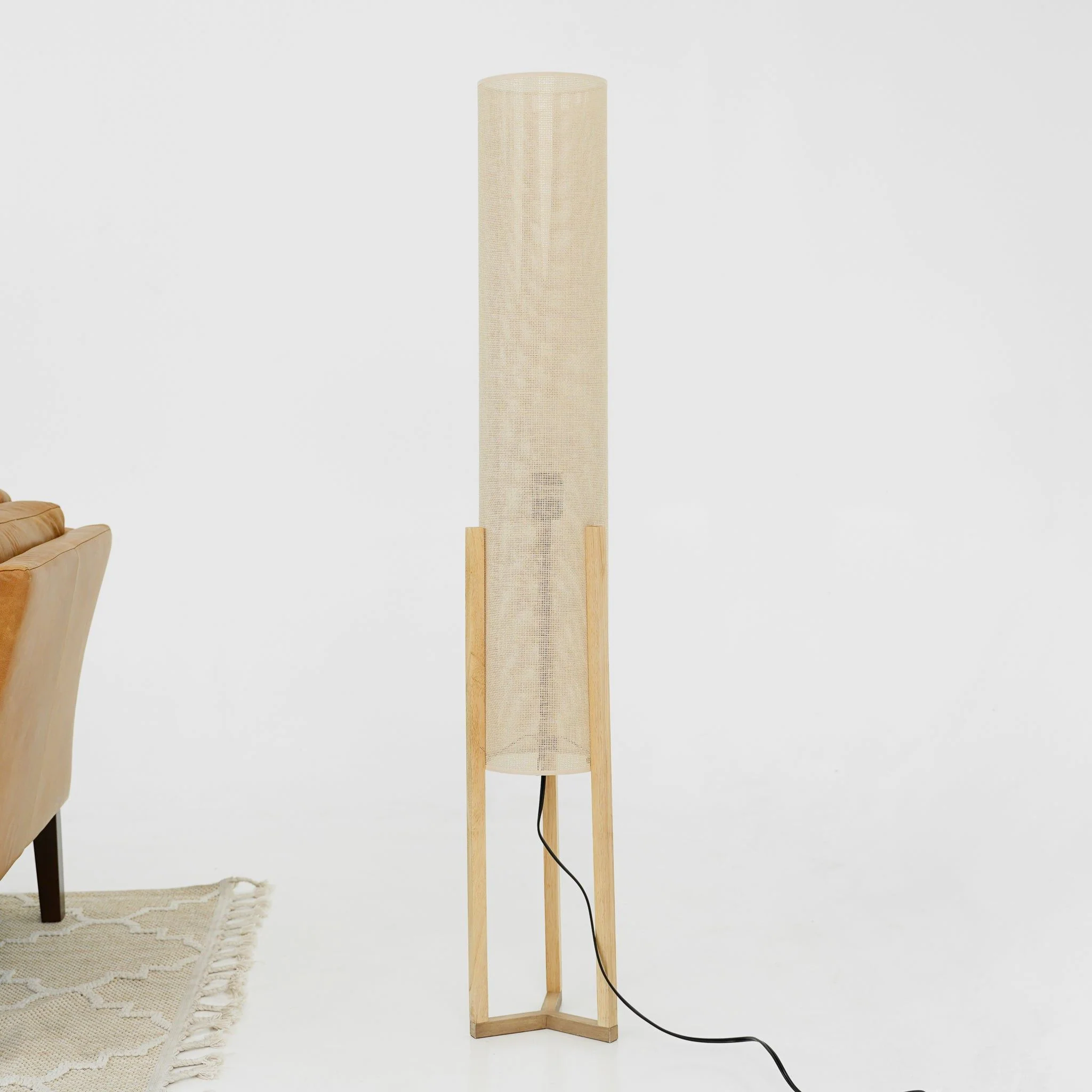 Ethos - Floor Lamp, 110 - 120V - Brown - Image 4