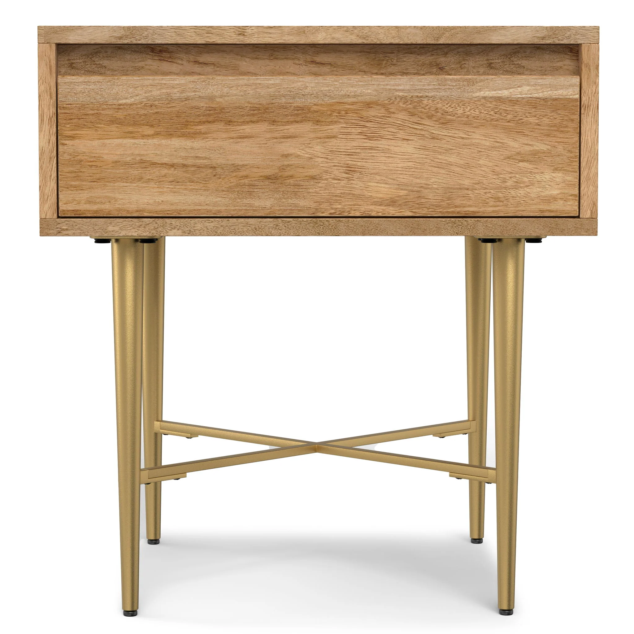 Fallon - End Table With Drawer - Natural - Image 3