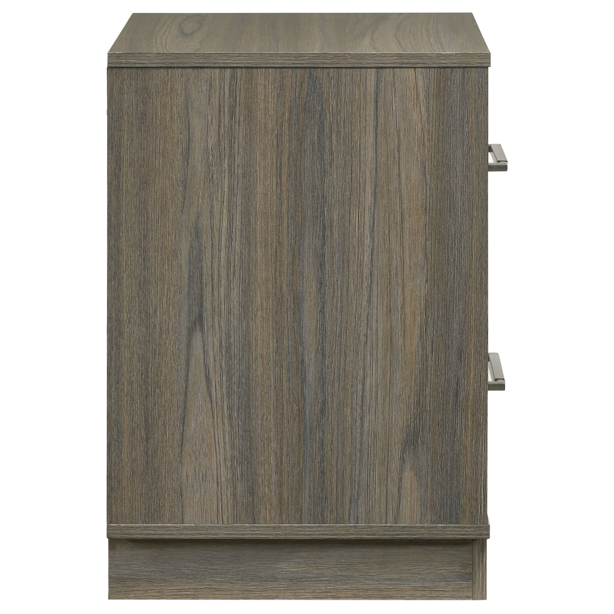 Fenwick 2-Drawer Nightstand, Grey Oak - Image 7