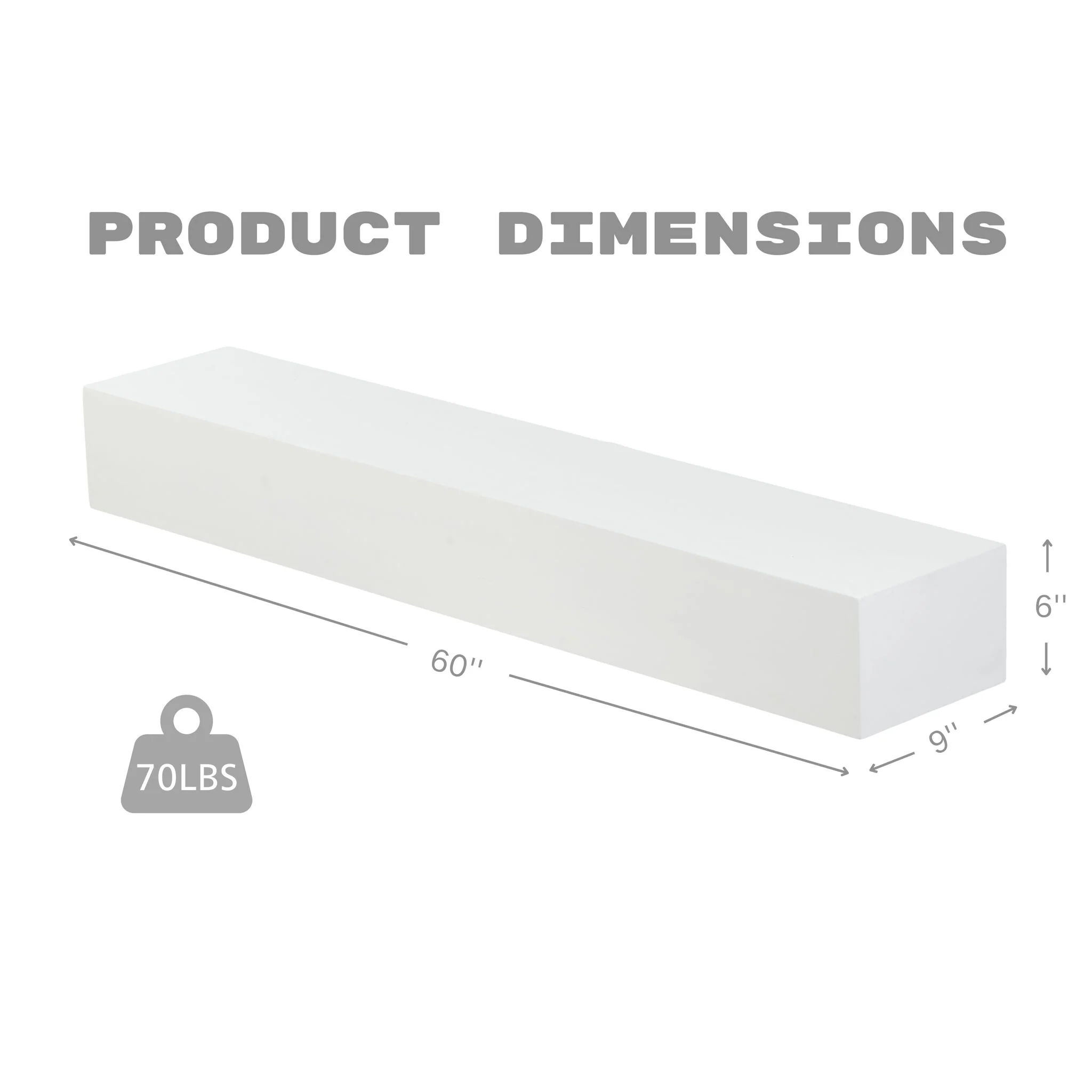 Fireplace Mantel Floating Shelf For Home Decor - Image 26
