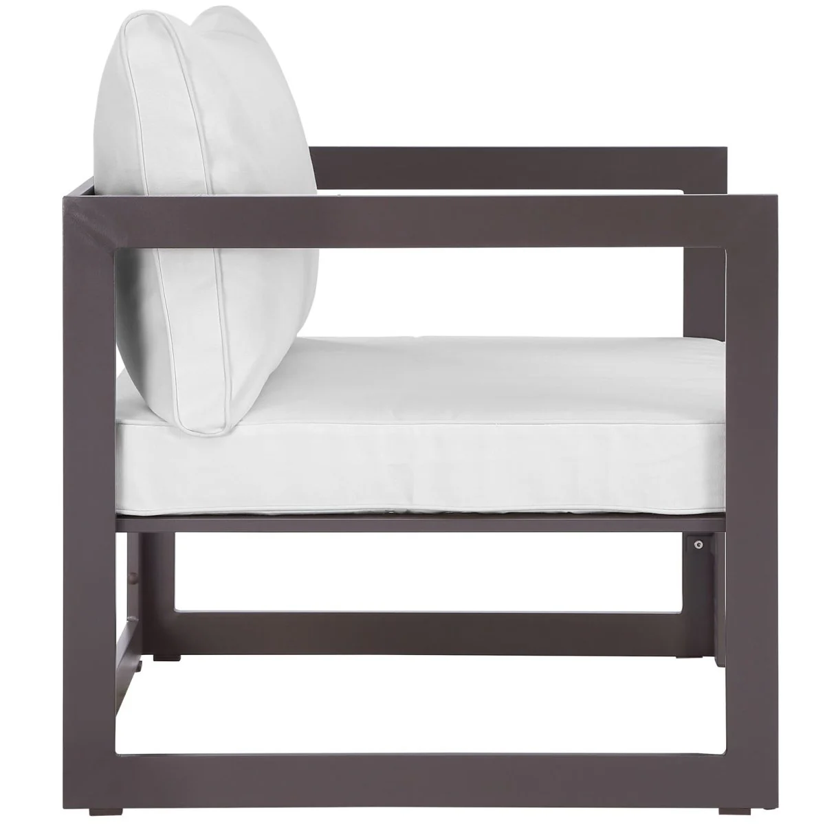 Fortuna Outdoor Aluminum Patio Chairs and Armchairs with Cushions Collection - Image 5