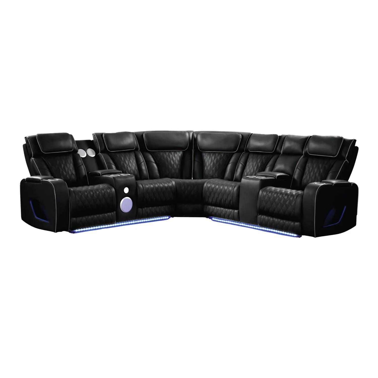 Fortuner - Power Recliner Sectional Sofa - Image 4