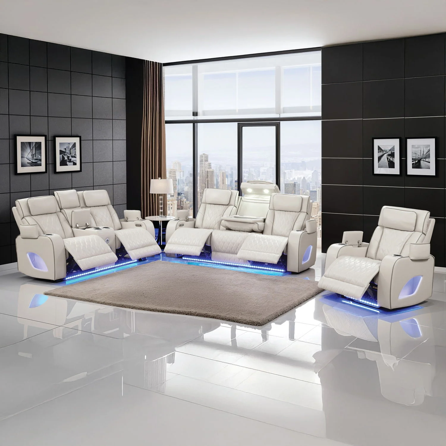 Fortuner - Power Reclining Living Room Set - Image 43