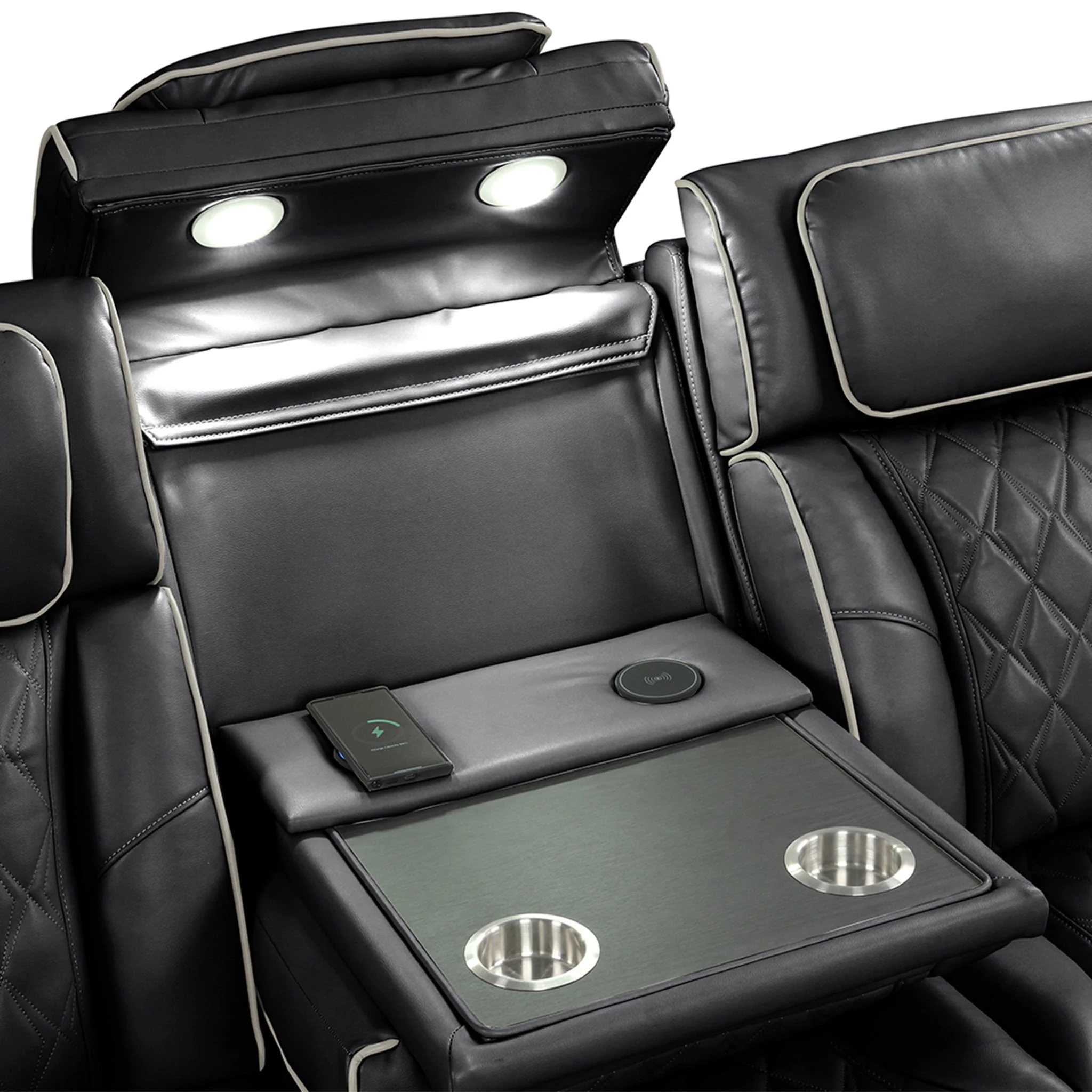 Fortuner - Power Reclining Living Room Set - Image 46