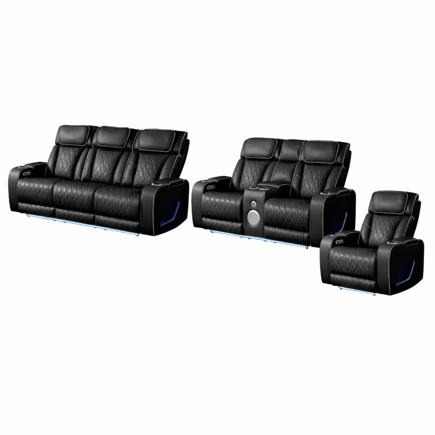 Fortuner - Power Reclining Living Room Set - Image 5