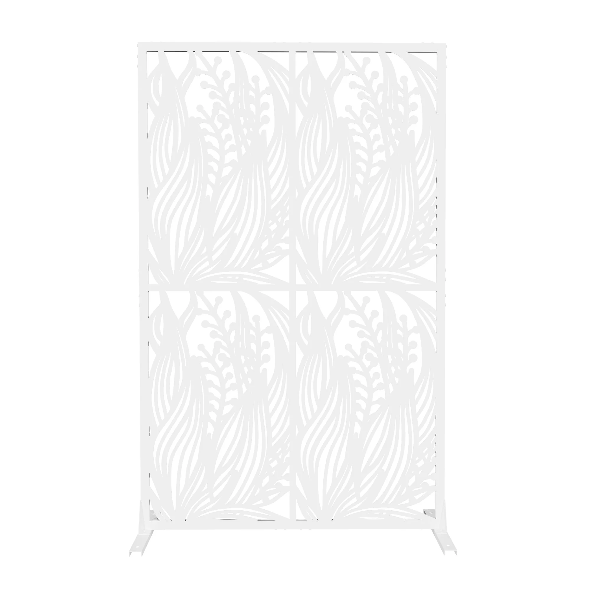 Free Standing Decorative Privacy Screen, Outdoor And Indoor Divider - Image 2