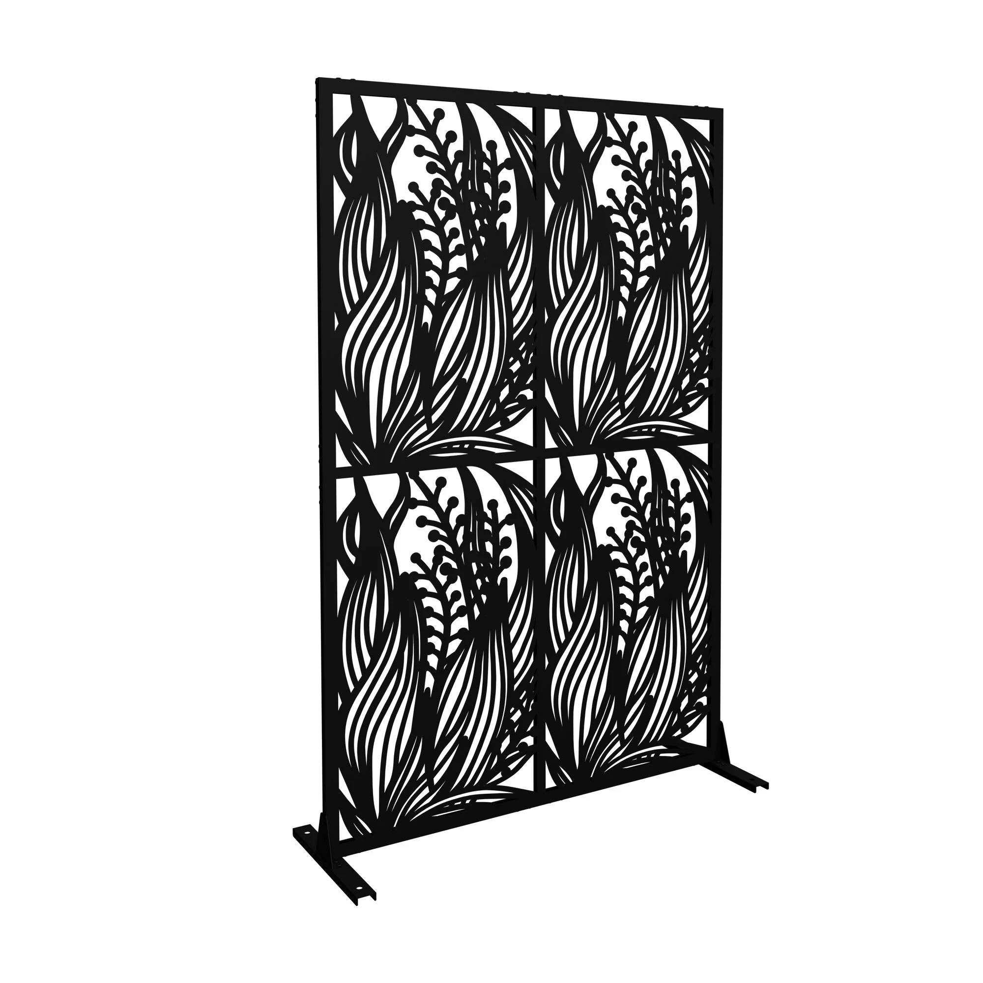 Free Standing Decorative Privacy Screen, Outdoor And Indoor Divider - Image 7