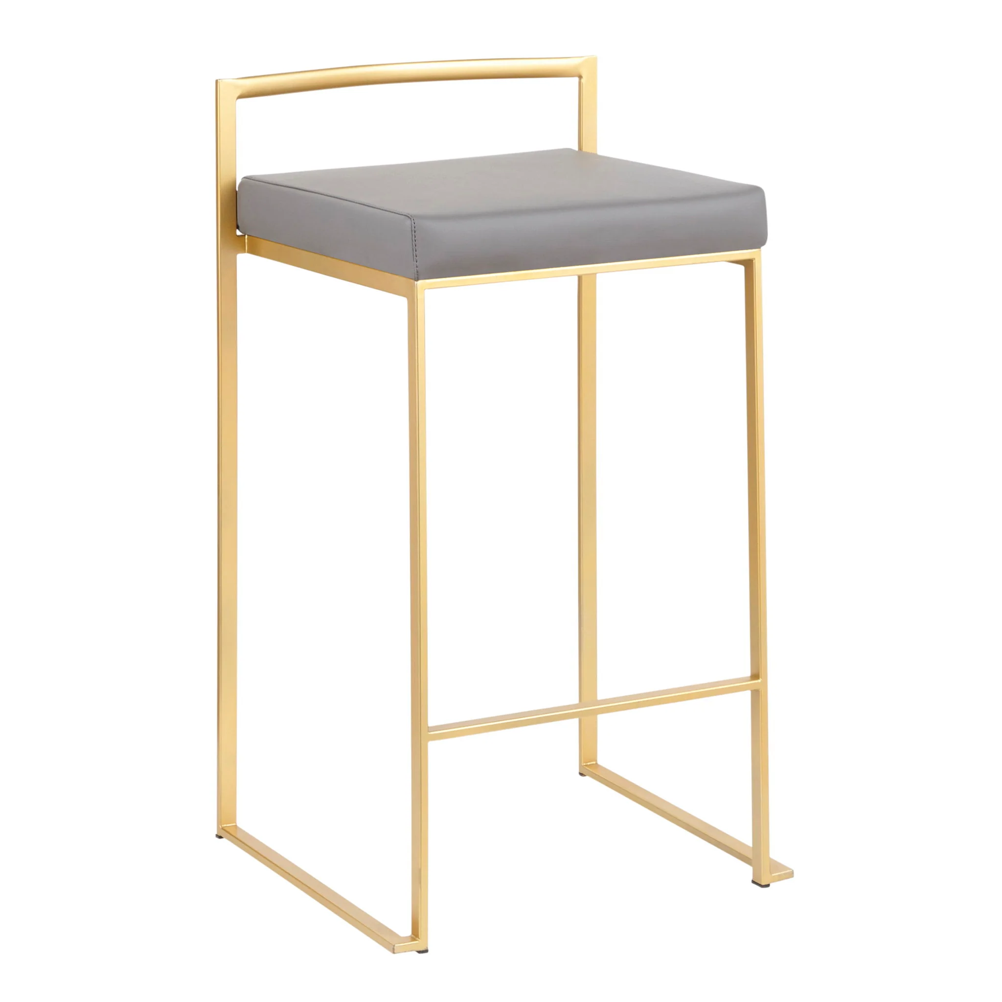 Fuji - Contemporary / Glam Design Counter Stool (Set of 2) - Image 22
