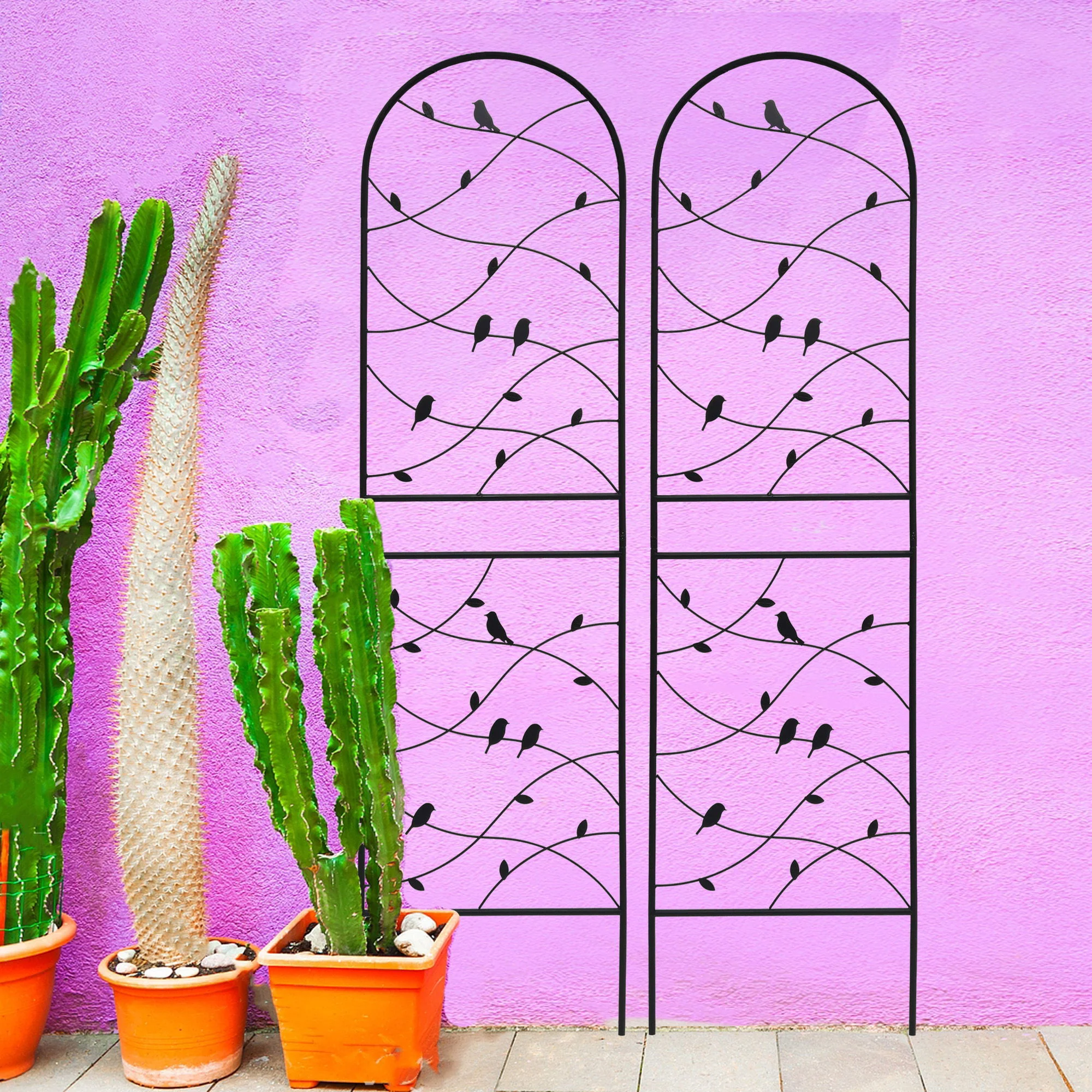 Garden Rustproof Trellis For Climbing Plants - Image 9