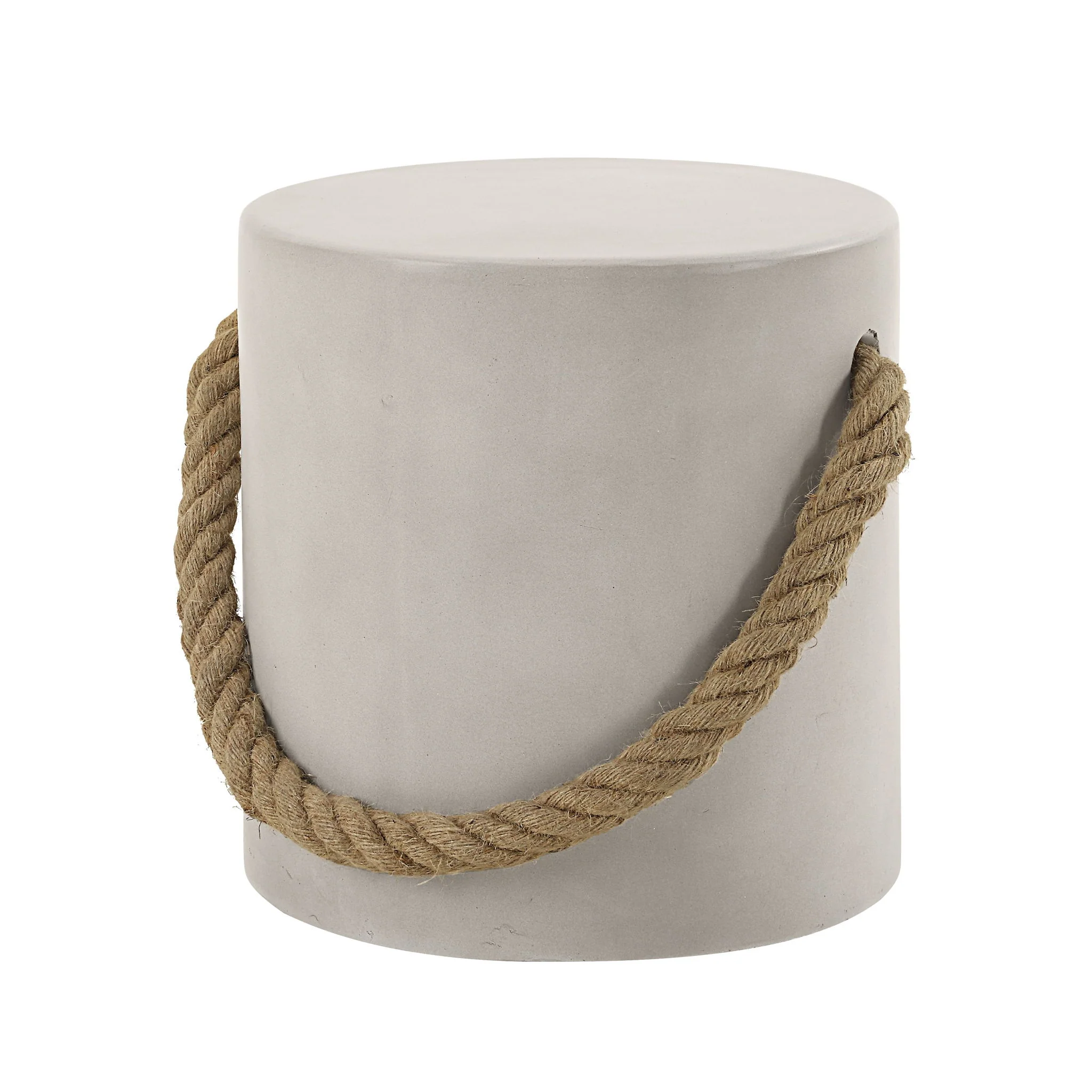 Gene - Fiber Concrete Accent Table - Gray - Image 4