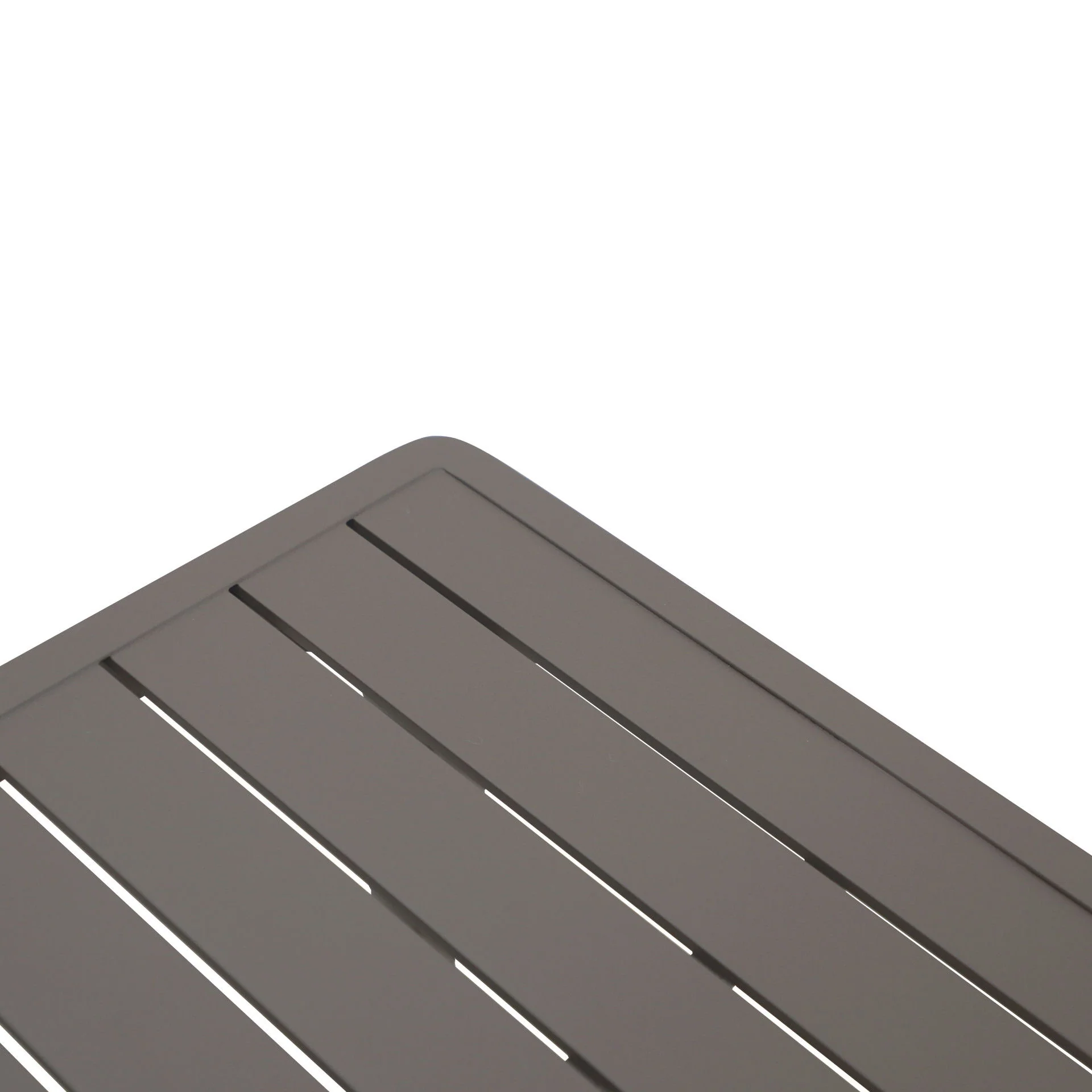 Genova - Patio Coffee Table - Dark Brown - Image 2