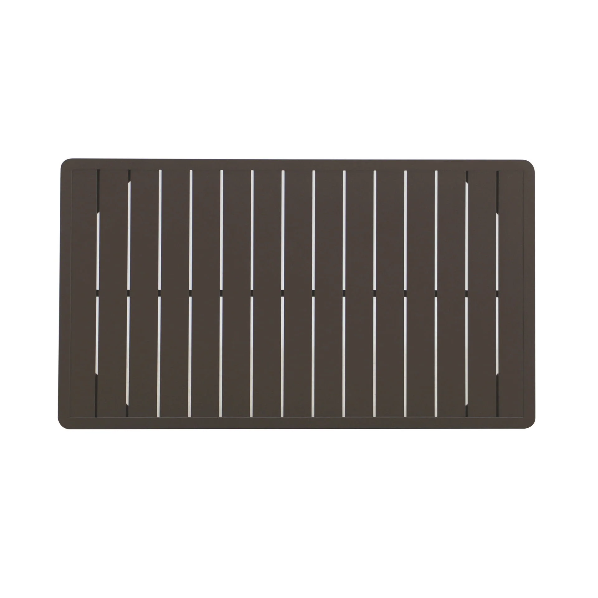 Genova - Patio Coffee Table - Dark Brown - Image 7