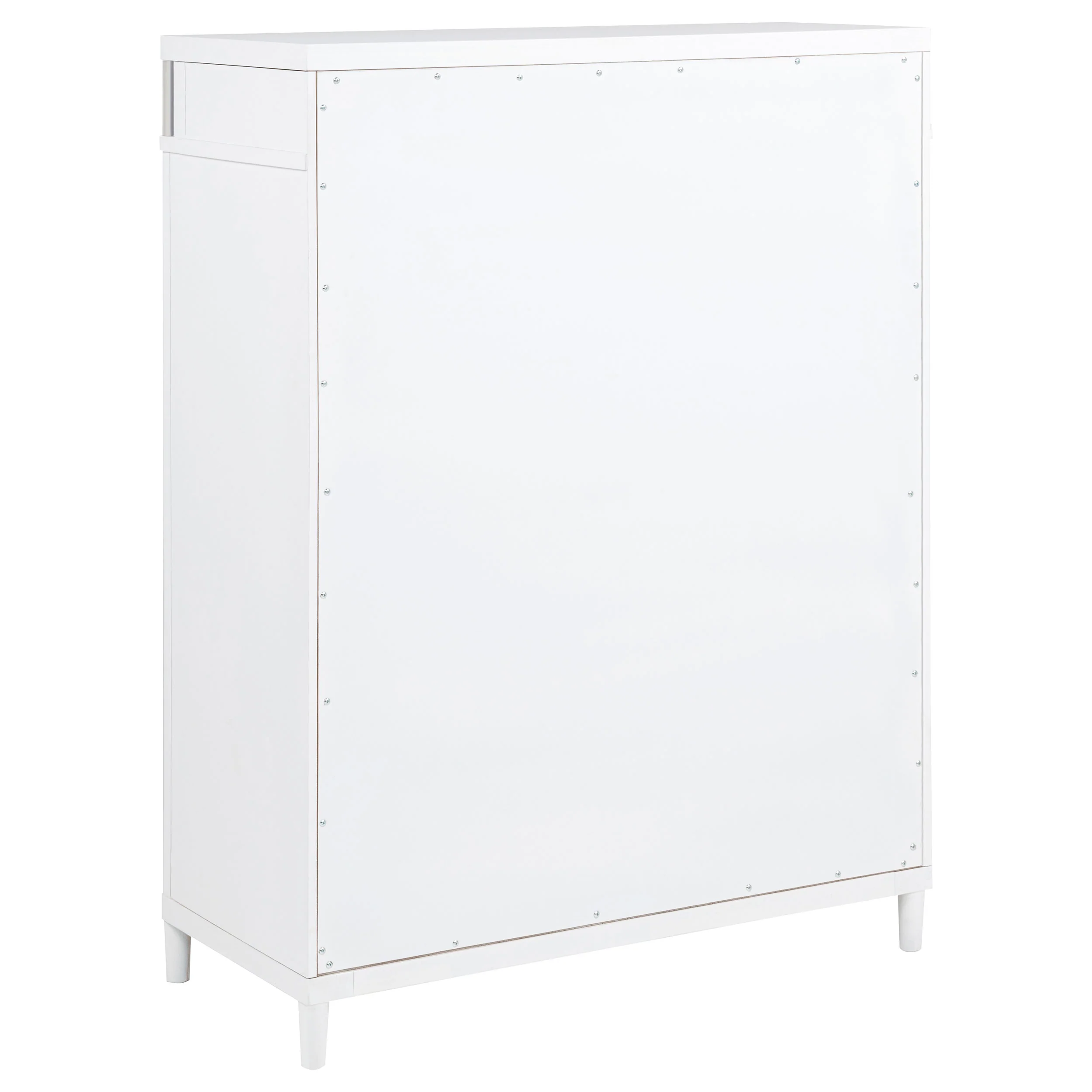 Gracemont 5-Drawer Chest of Drawers in White - Image 8