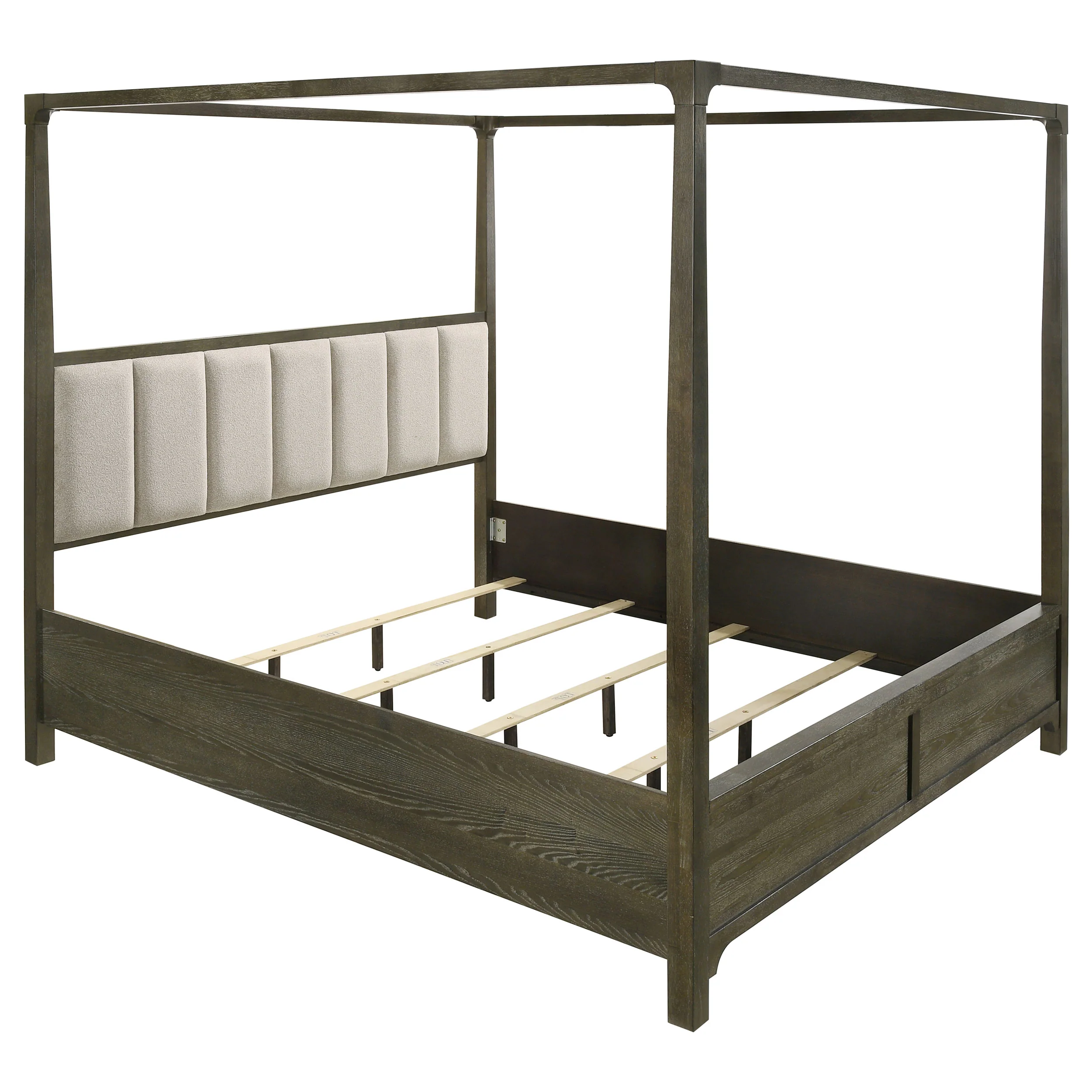 Gran Park Eastern King Canopy Bed in Dark Cocoa