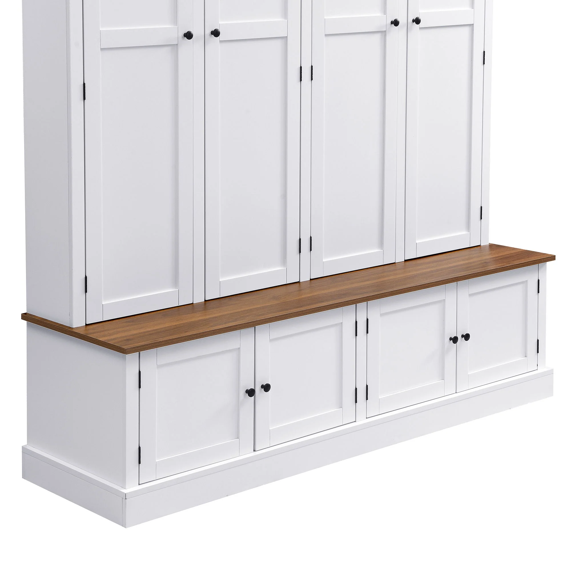 Hall Tree With Bench And Cabinet - Image 6