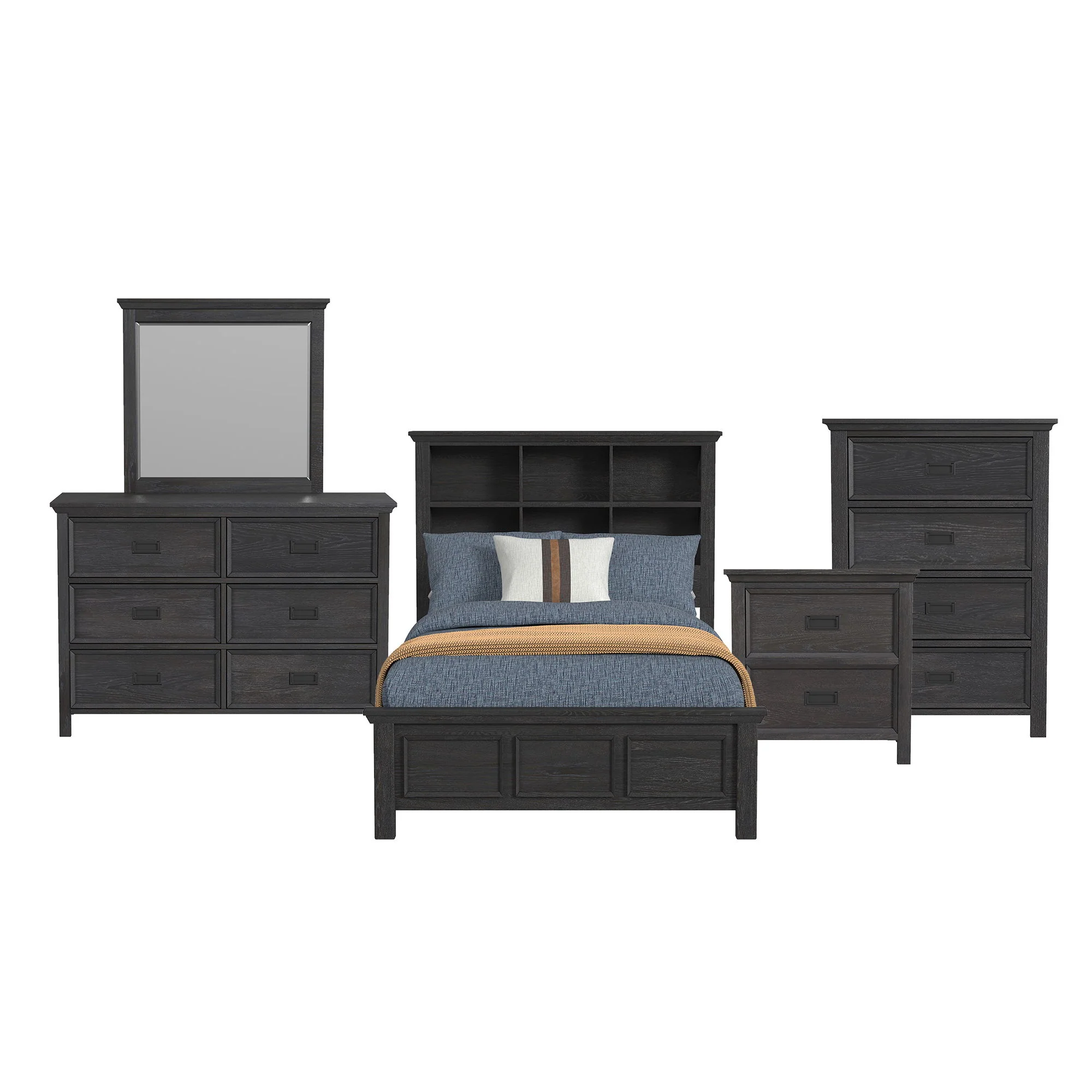 Hampton Kids - Bookcase Bedroom Set - Image 5