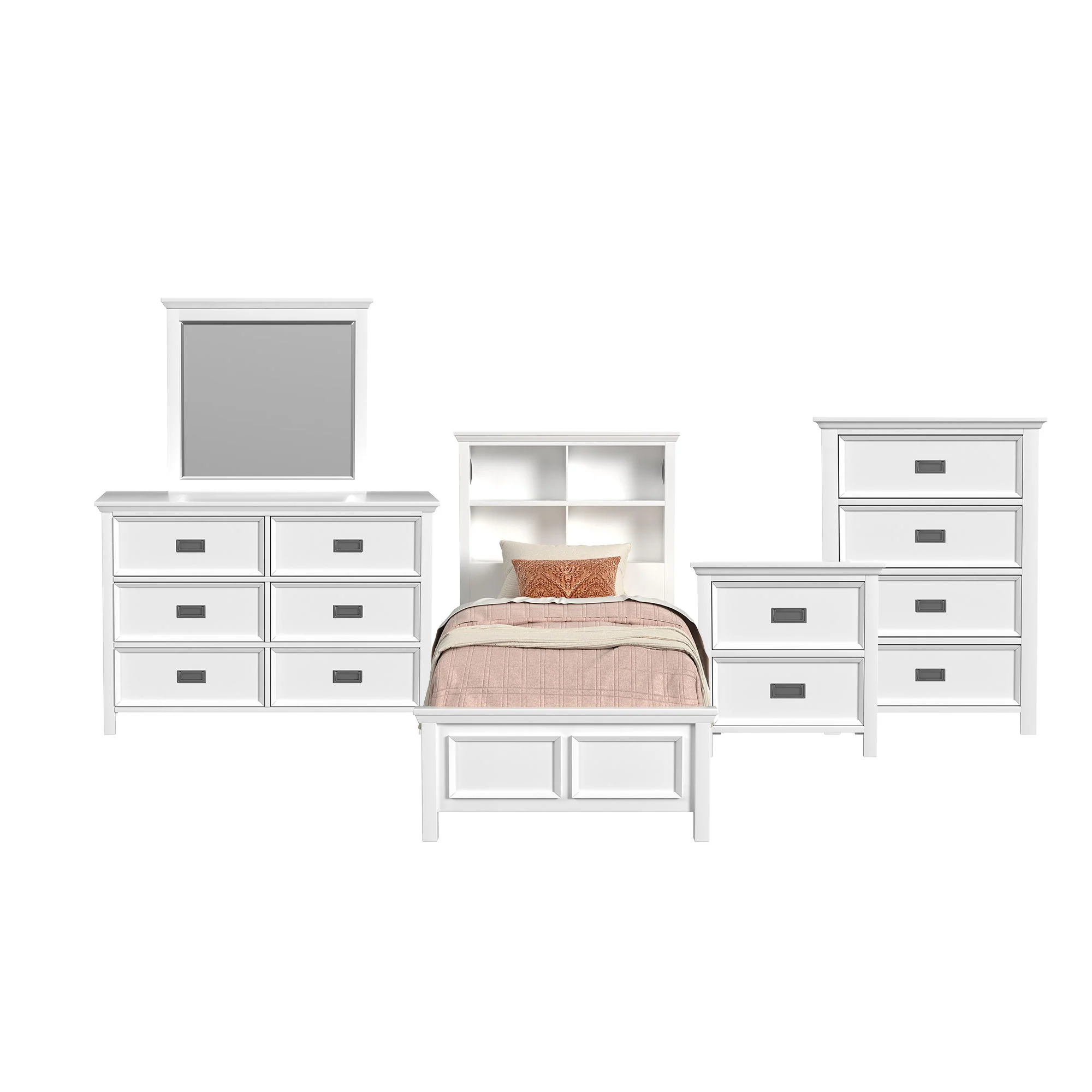 Hampton Kids - Bookcase Bedroom Set - Image 7