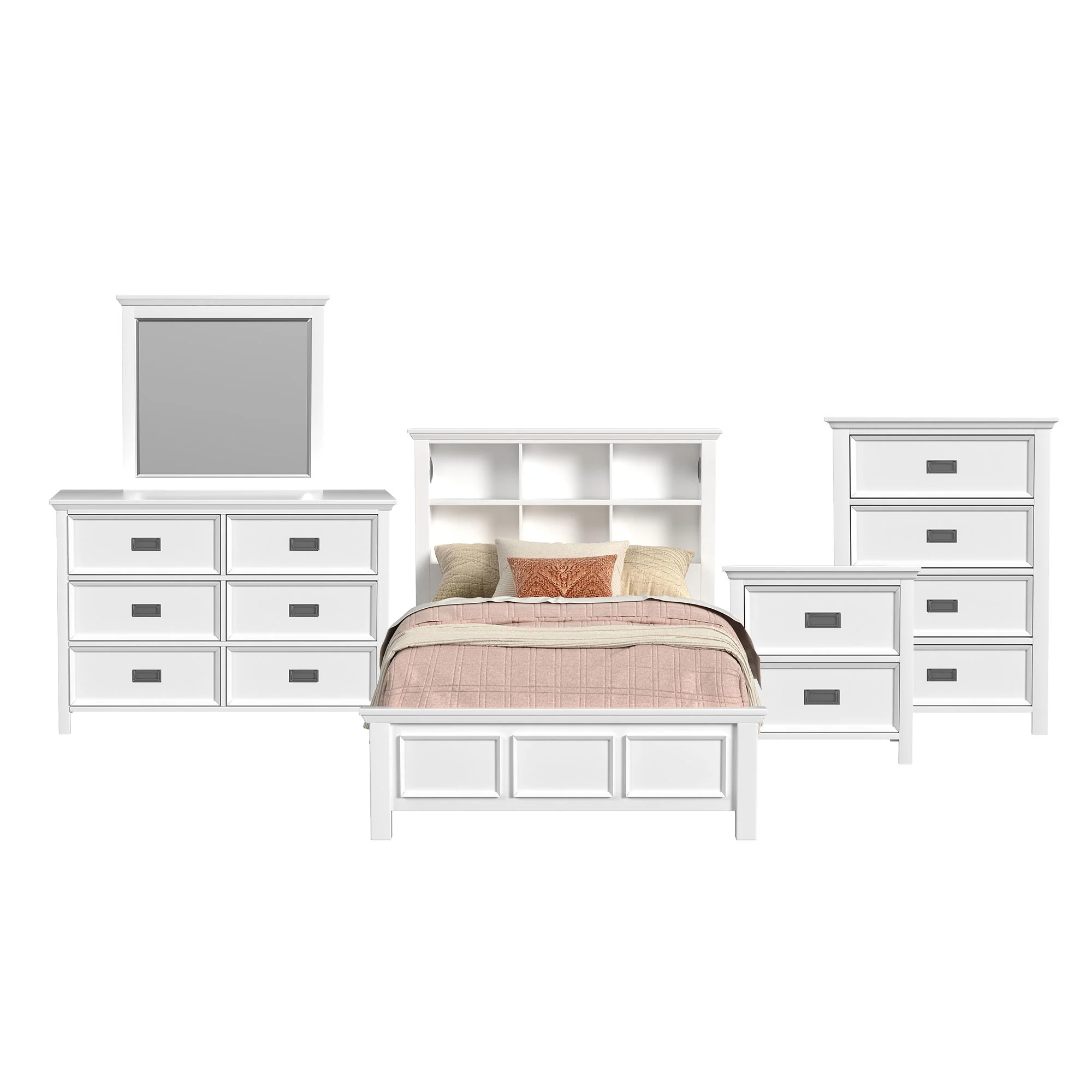 Hampton Kids - Bookcase Bedroom Set - Image 8