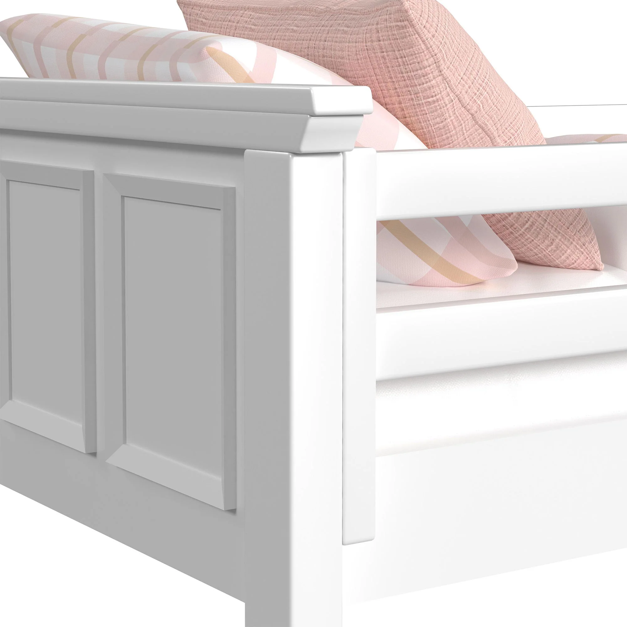 Hampton Kids - Bunk With Ladder And Trundle Bedroom Set - Image 9