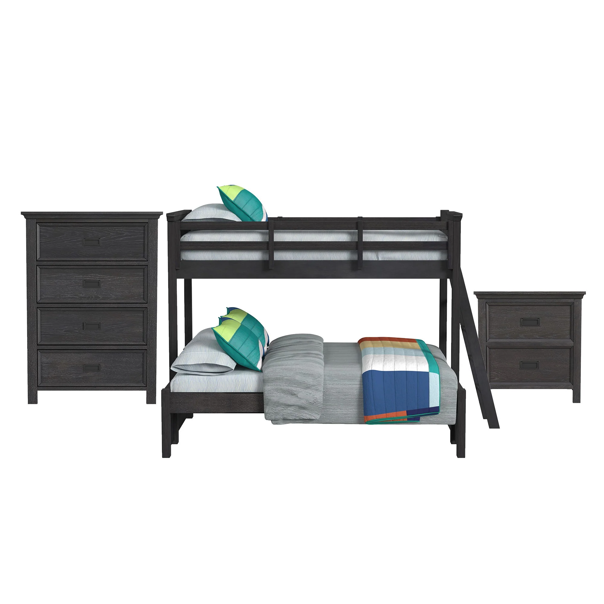 Hampton Kids - Bunk With Ladder Bedroom Set - Image 7