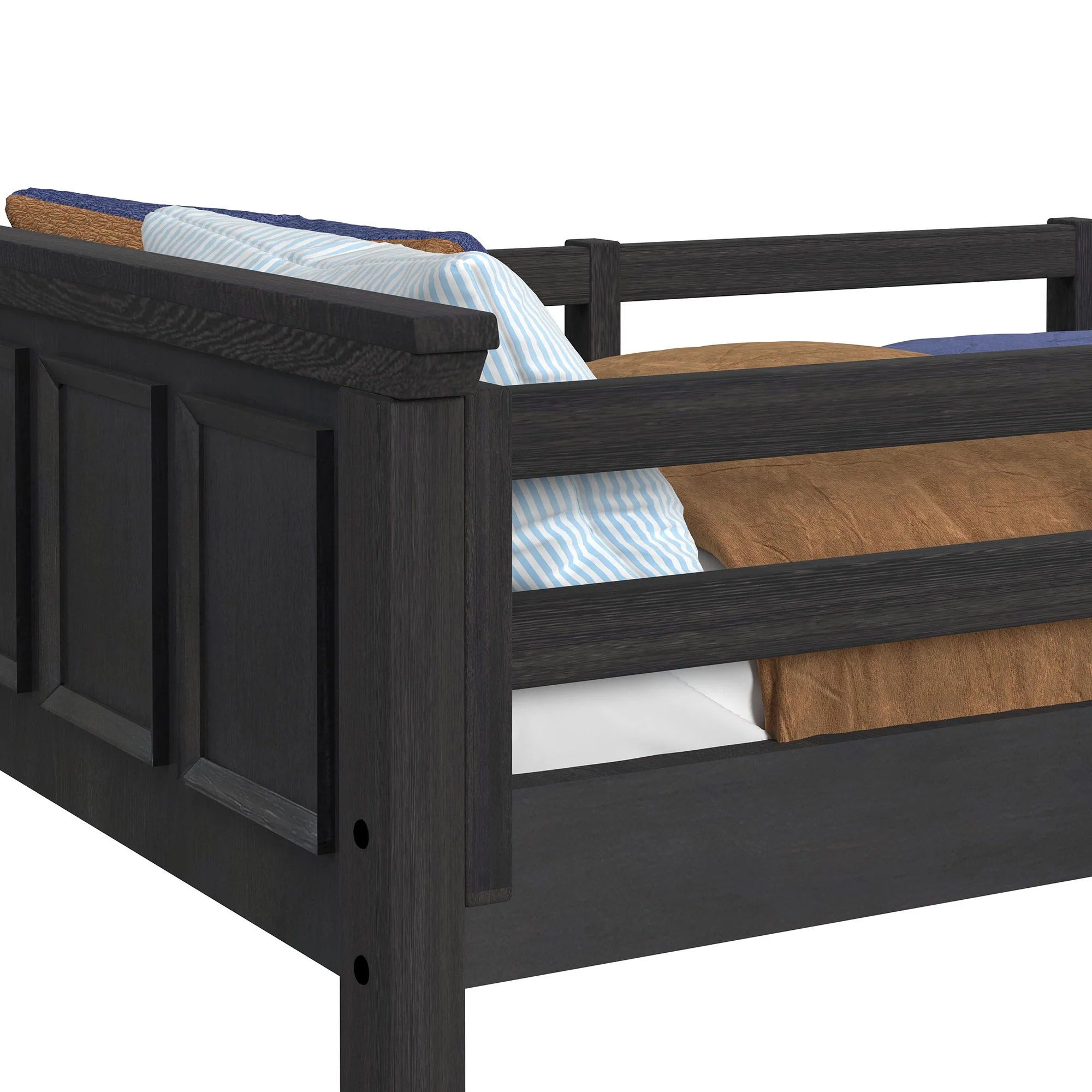 Hampton Kids - Bunk With Staircase And Trundle Bedroom Set - Image 10