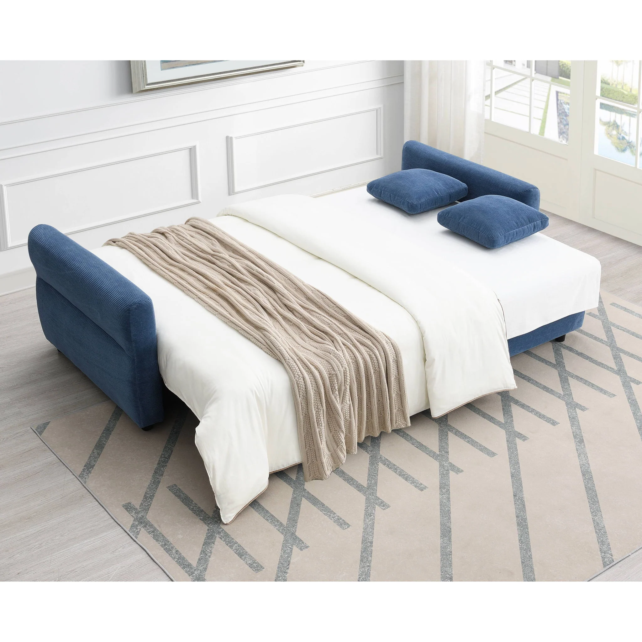 Haran - Pull Out Sleeper Sofa With Storage - Image 10