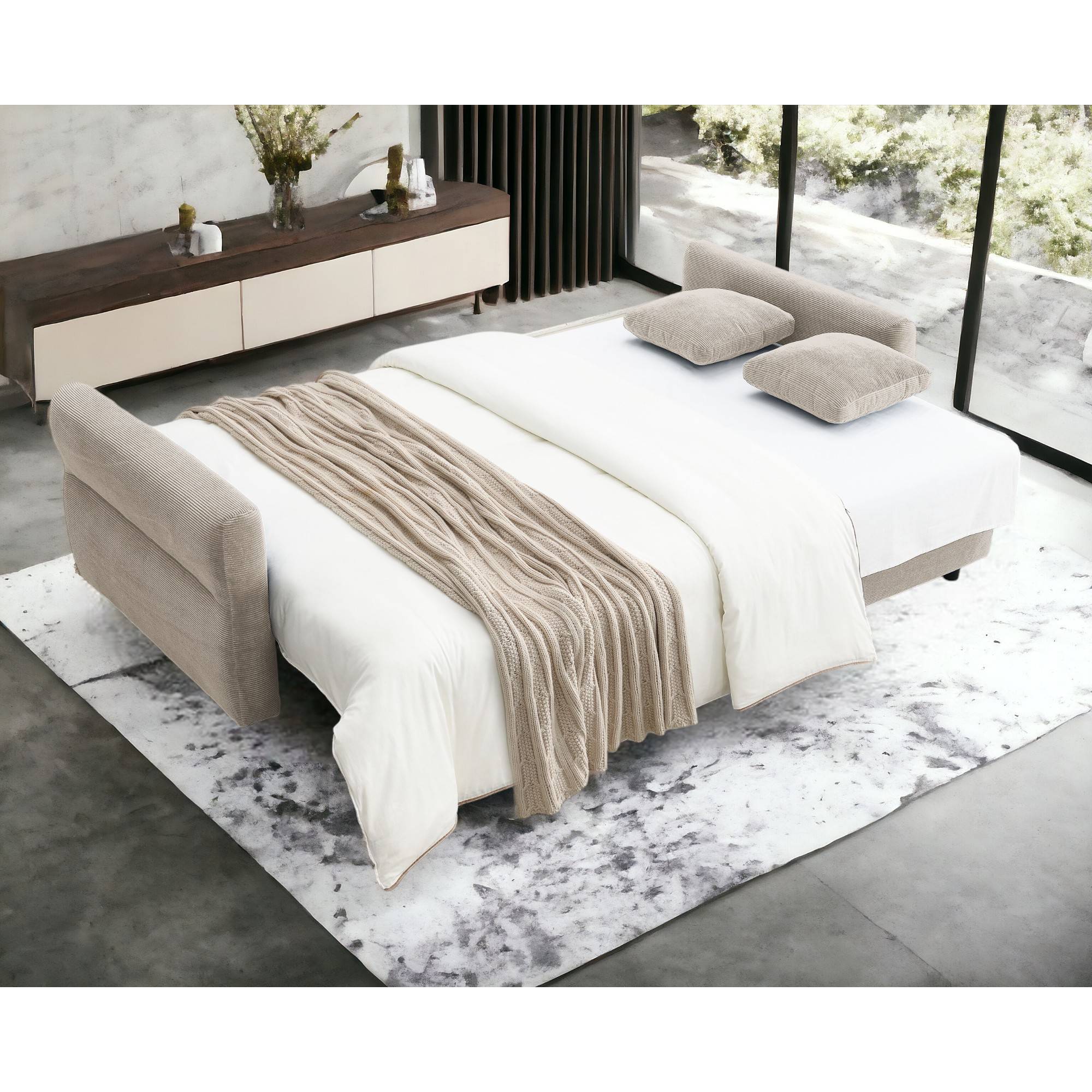 Haran - Pull Out Sleeper Sofa With Storage - Image 11