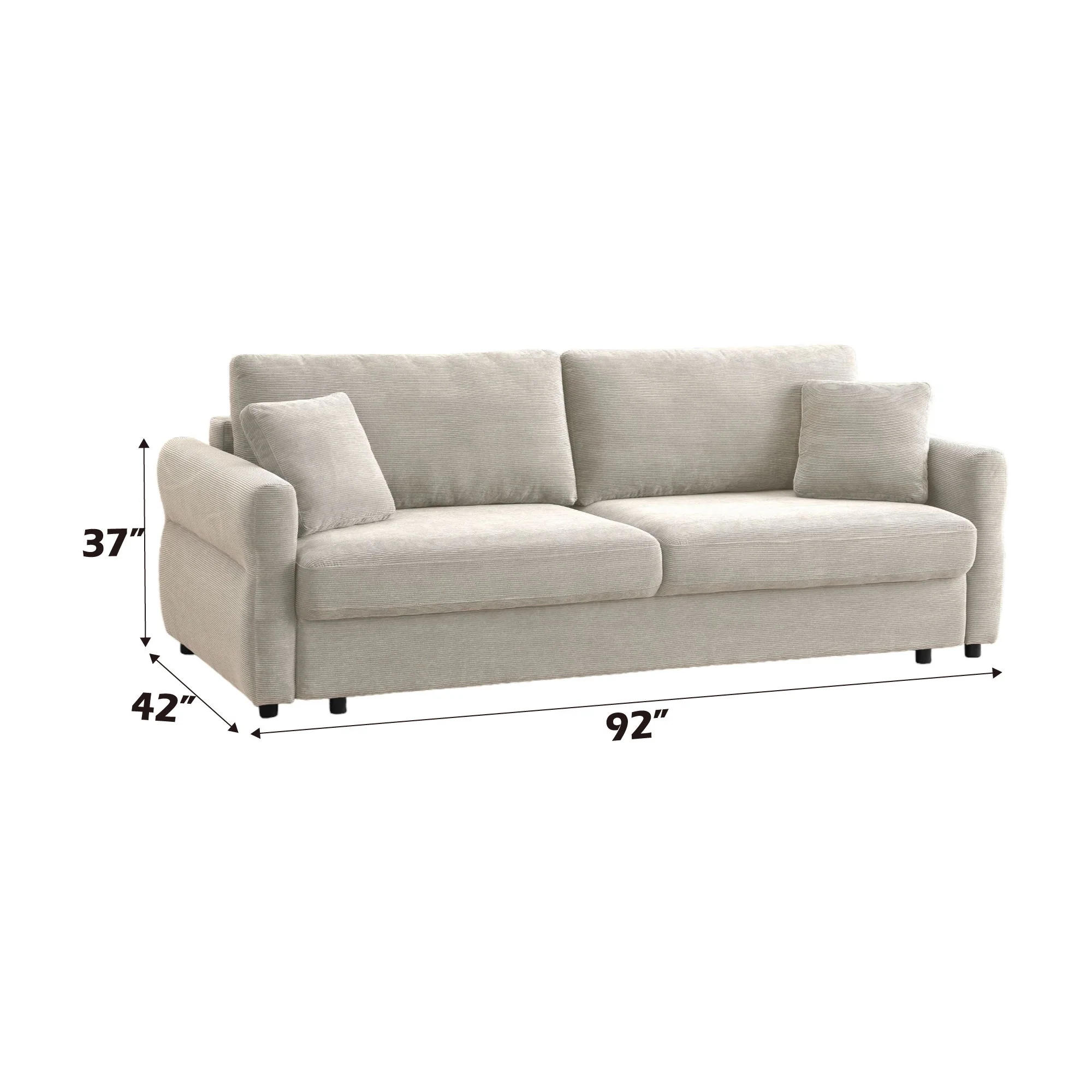 Haran - Pull Out Sleeper Sofa With Storage - Image 16