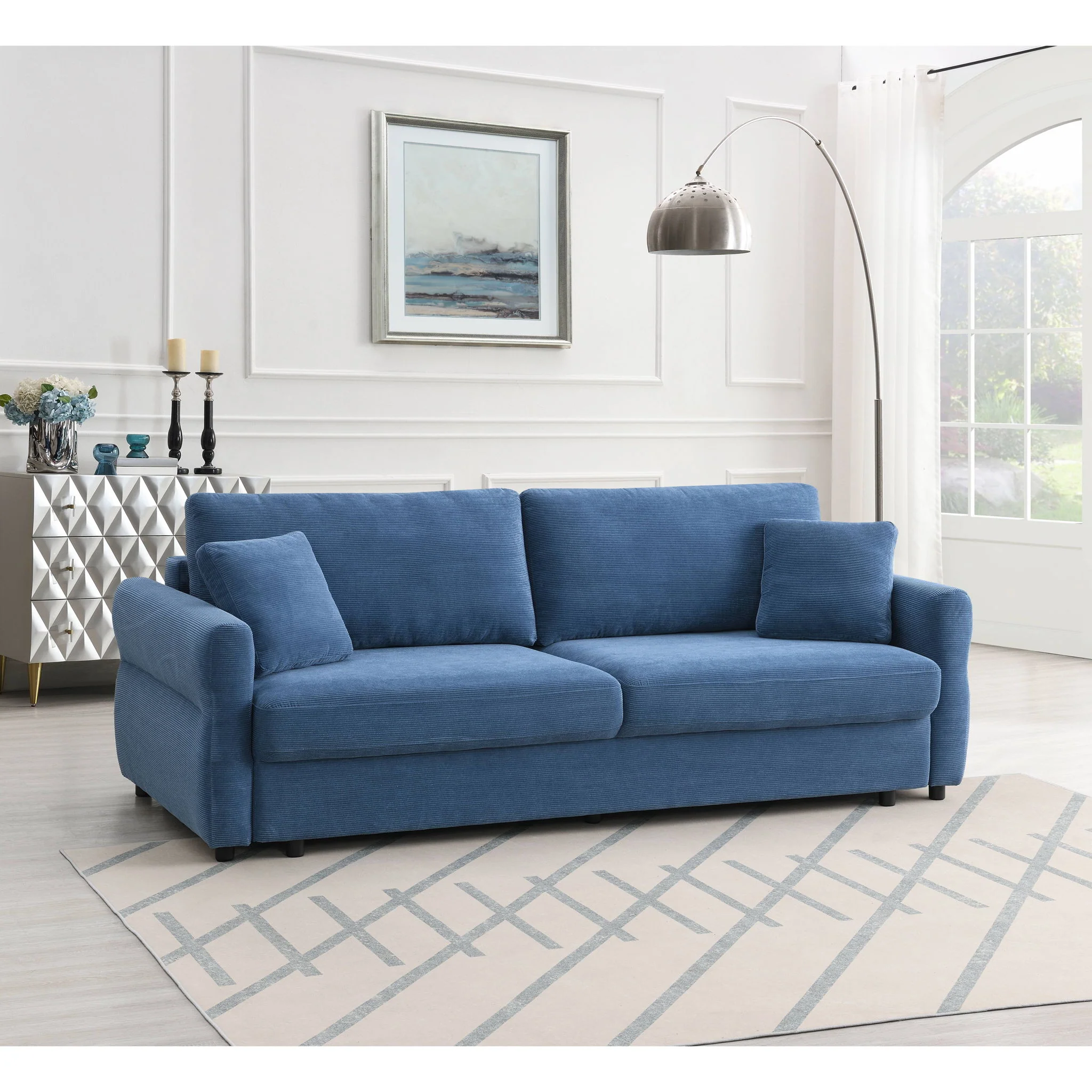 Haran - Pull Out Sleeper Sofa With Storage - Image 3