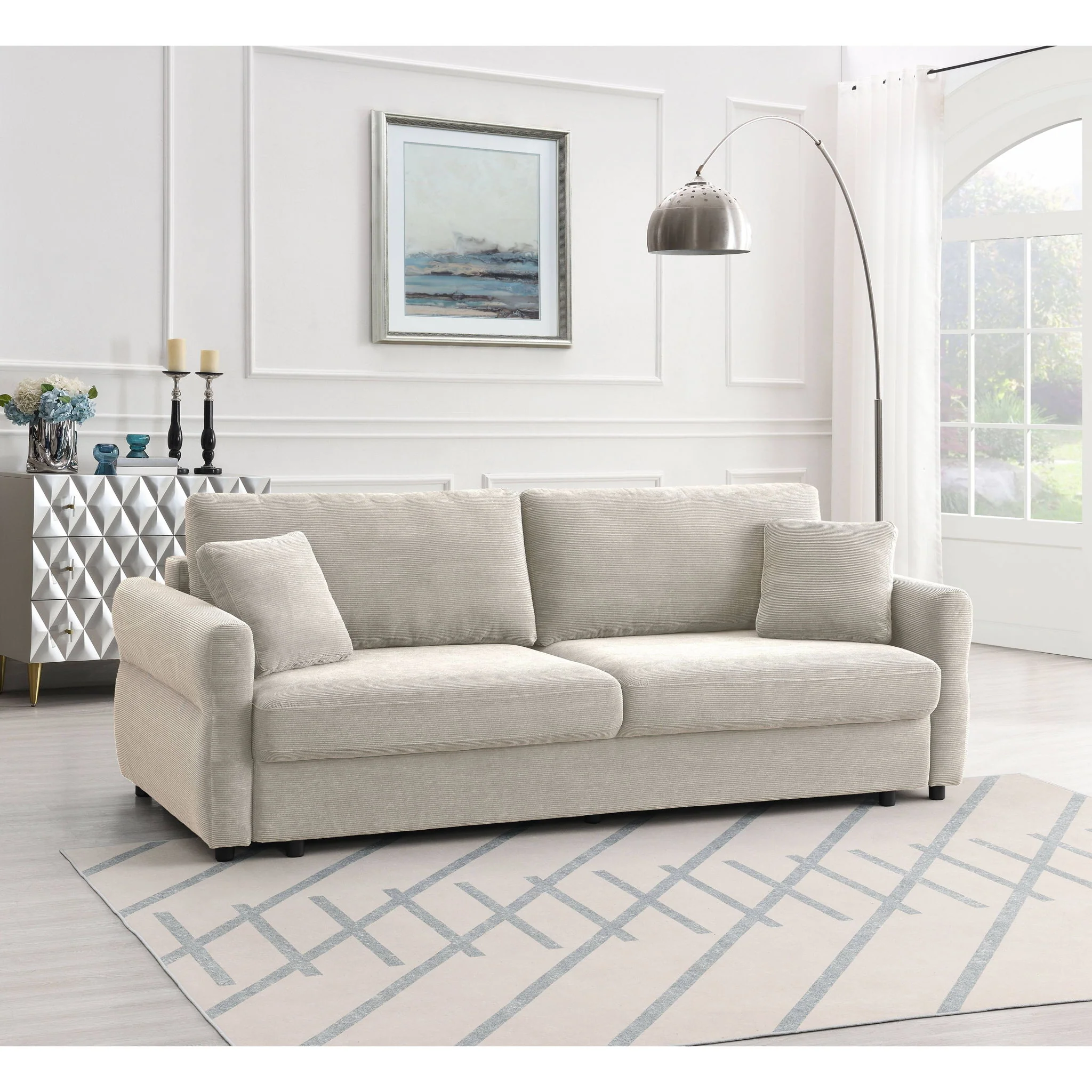 Haran - Pull Out Sleeper Sofa With Storage - Image 9
