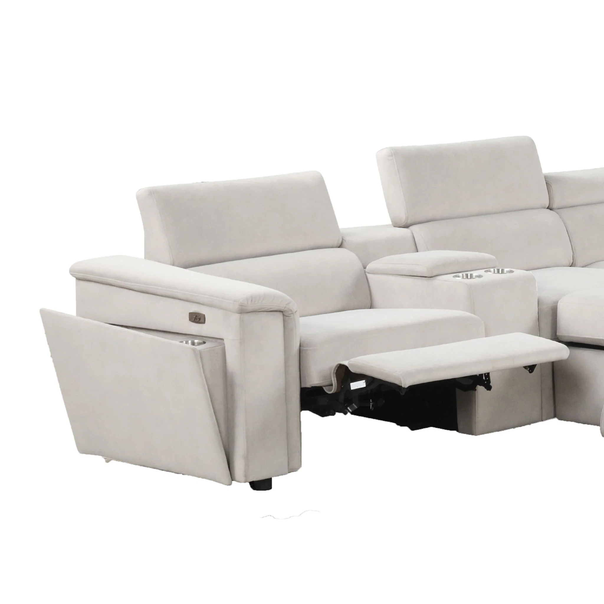 Harvey - Power Recliner Sleeper Sectional - Image 15