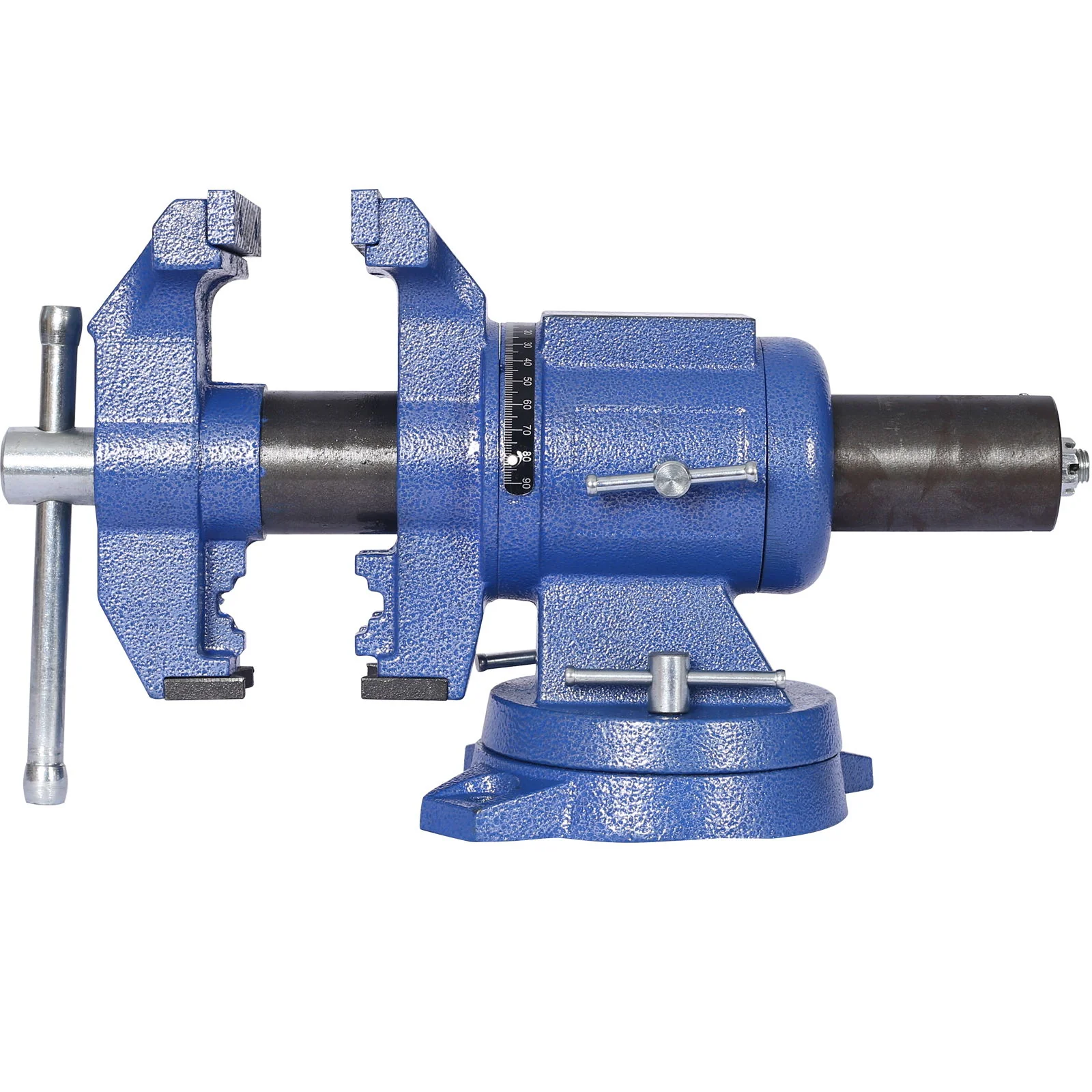 Heavy Duty 5" Multi Jaw Rotating Bench Vise With 360 Degree Swivel Base And Head - Image 13