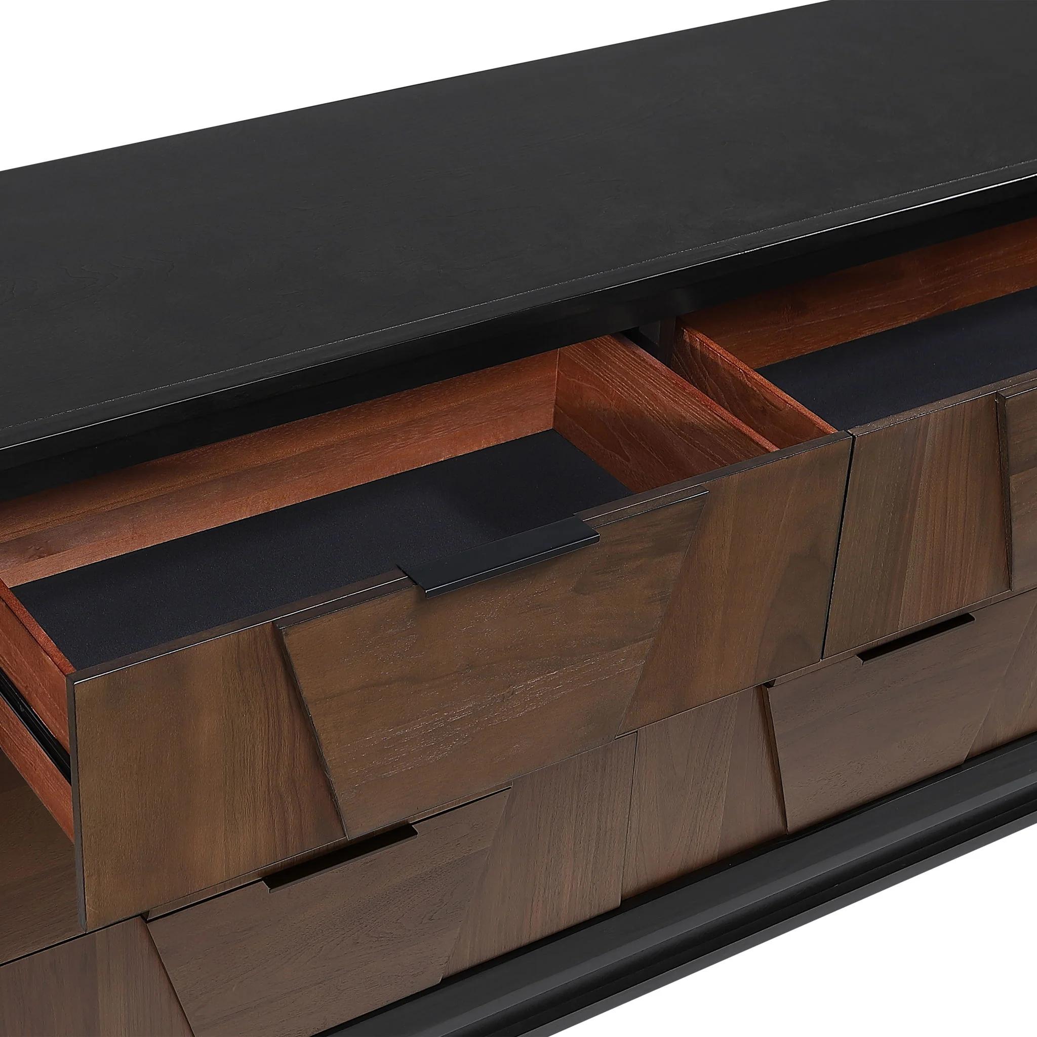 Houston - 6 Drawer Dresser - Walnut - Image 5