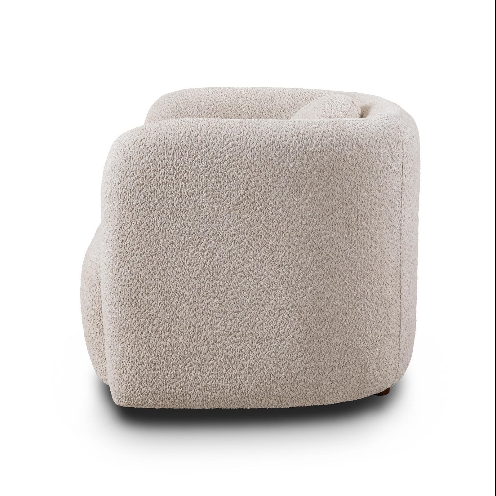 Japandi Style Accent Square Chair - Image 9