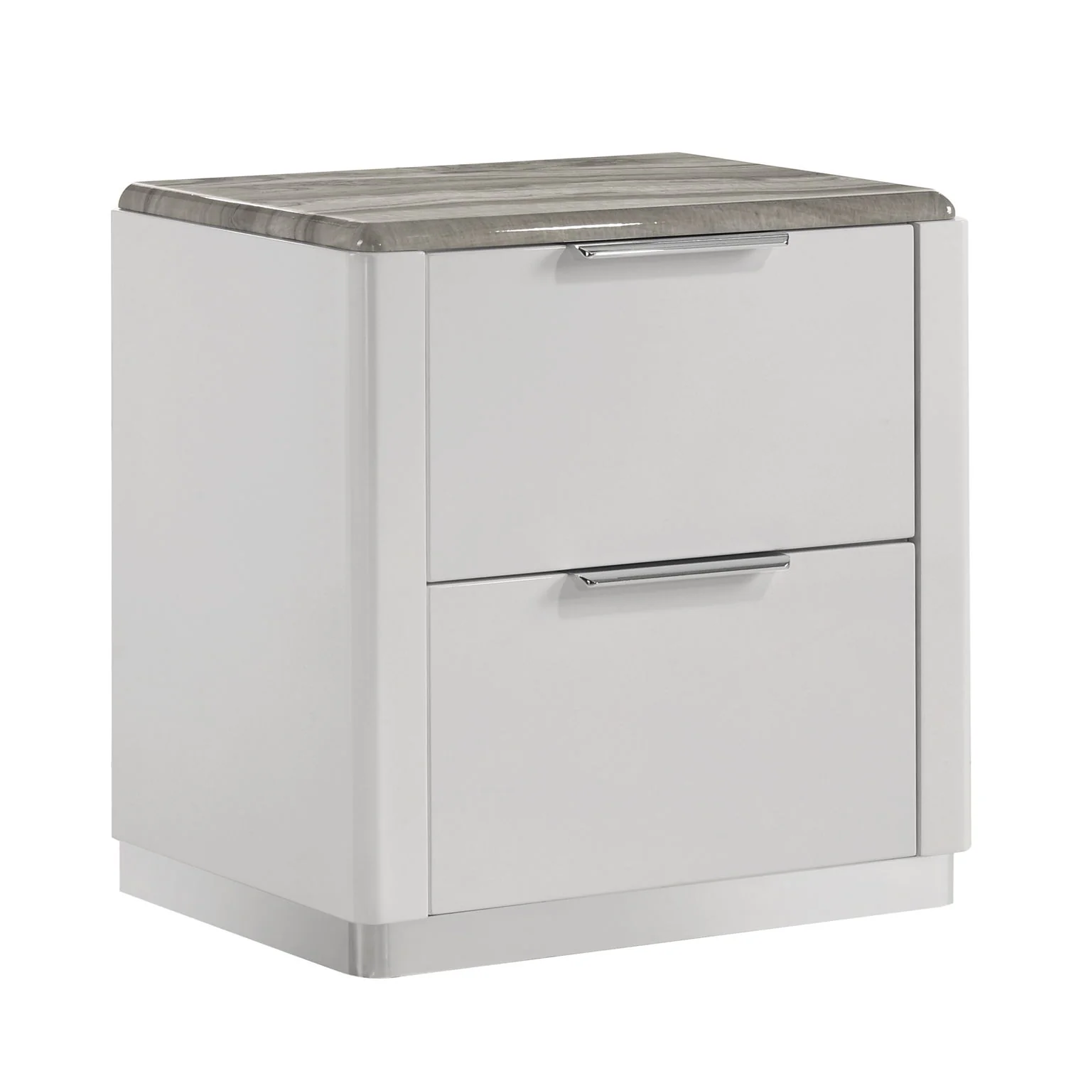 Jazz - 2 Drawer Nightstand - White
