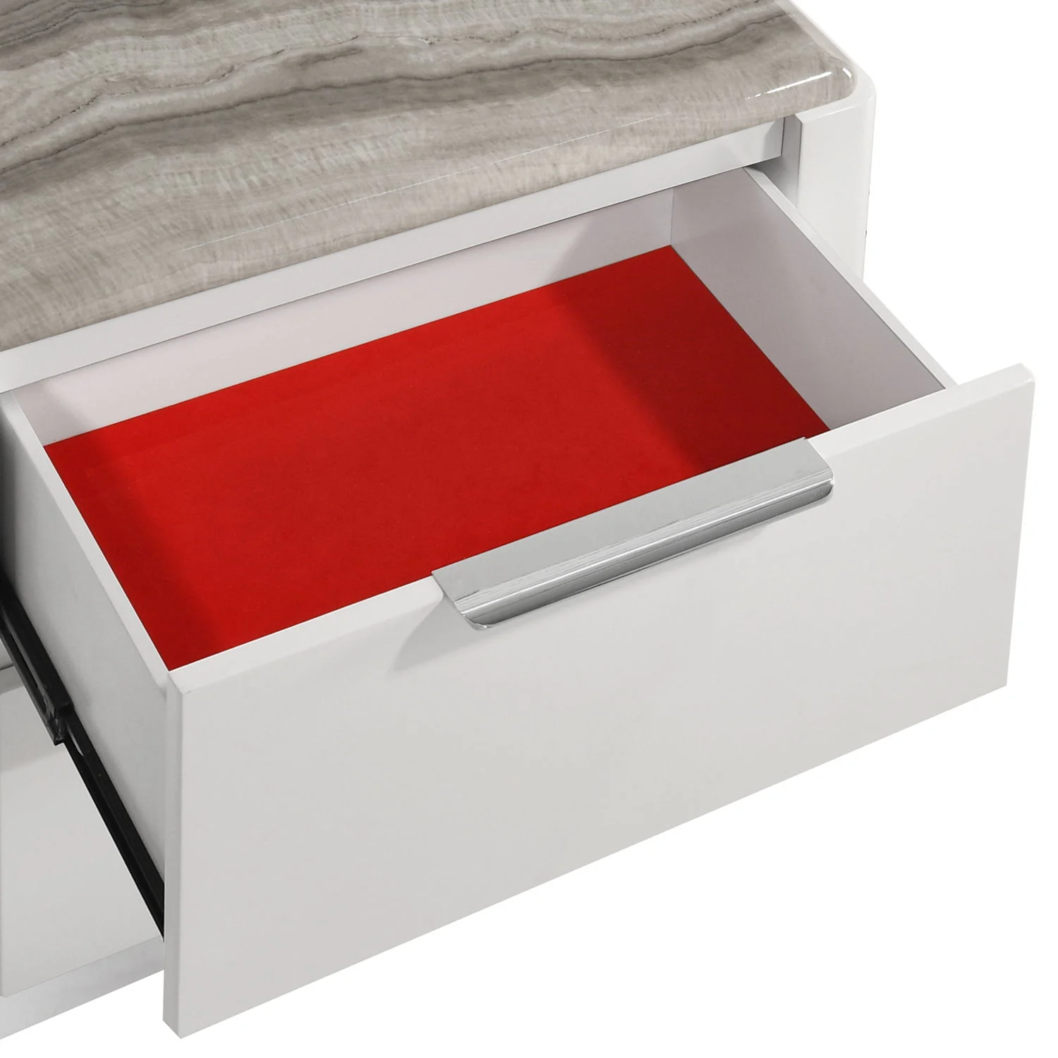 Jazz - 2 Drawer Nightstand - White - Image 5
