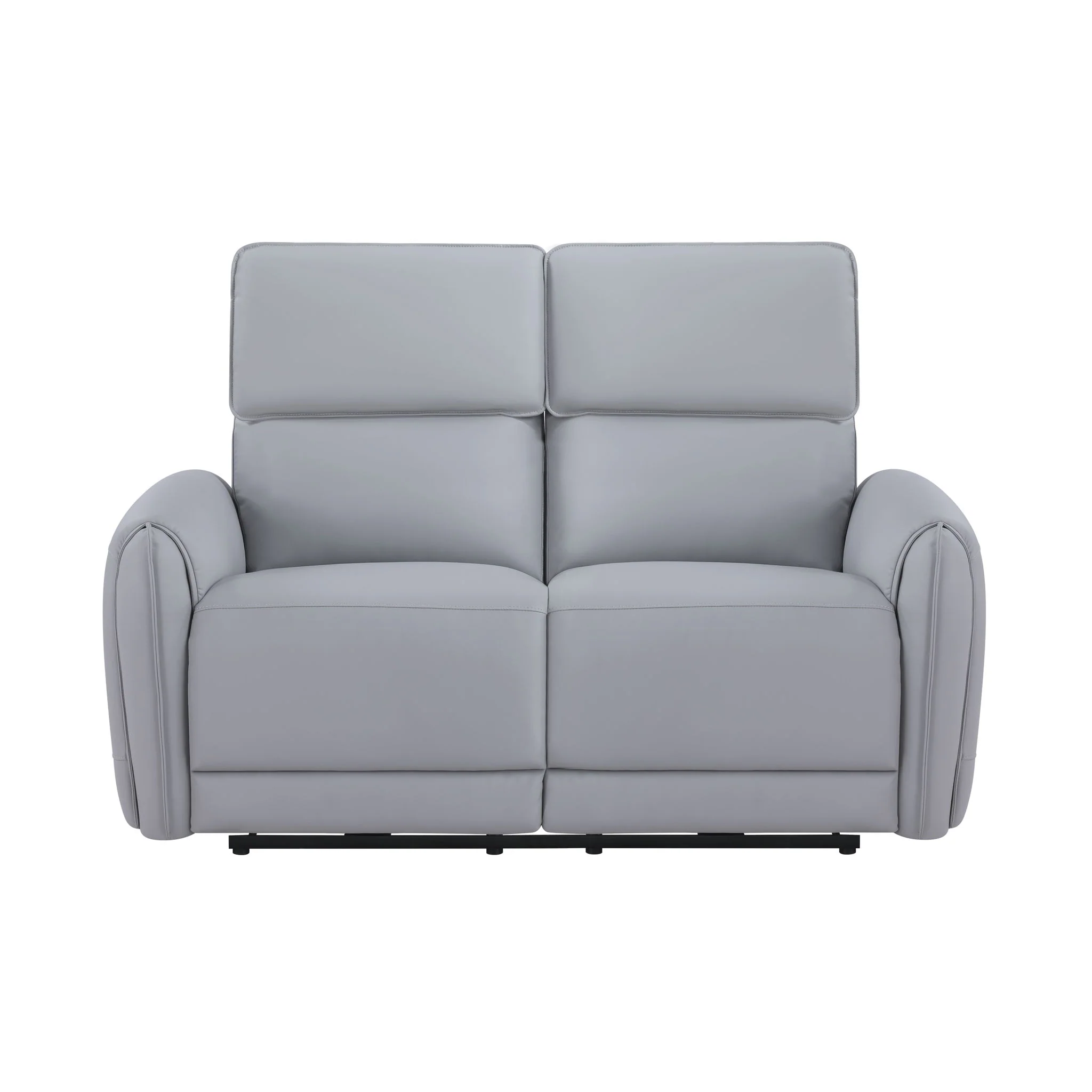 Jeromie - Power Motion Loveseat With USB Port - Gray