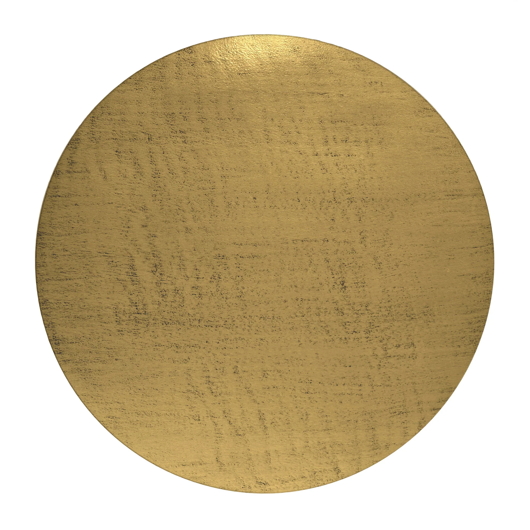 Johnsen - Morse Pattern Accent Table - Antique Brass - Image 3