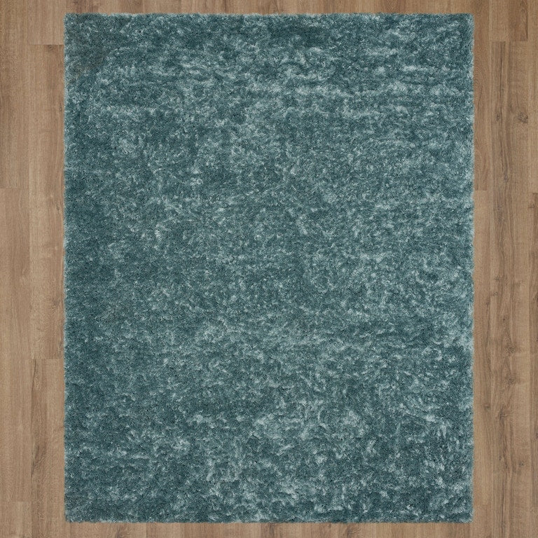 Karastan Billow Shag Billow Shag Sea 7'10" x 10' - Image 2