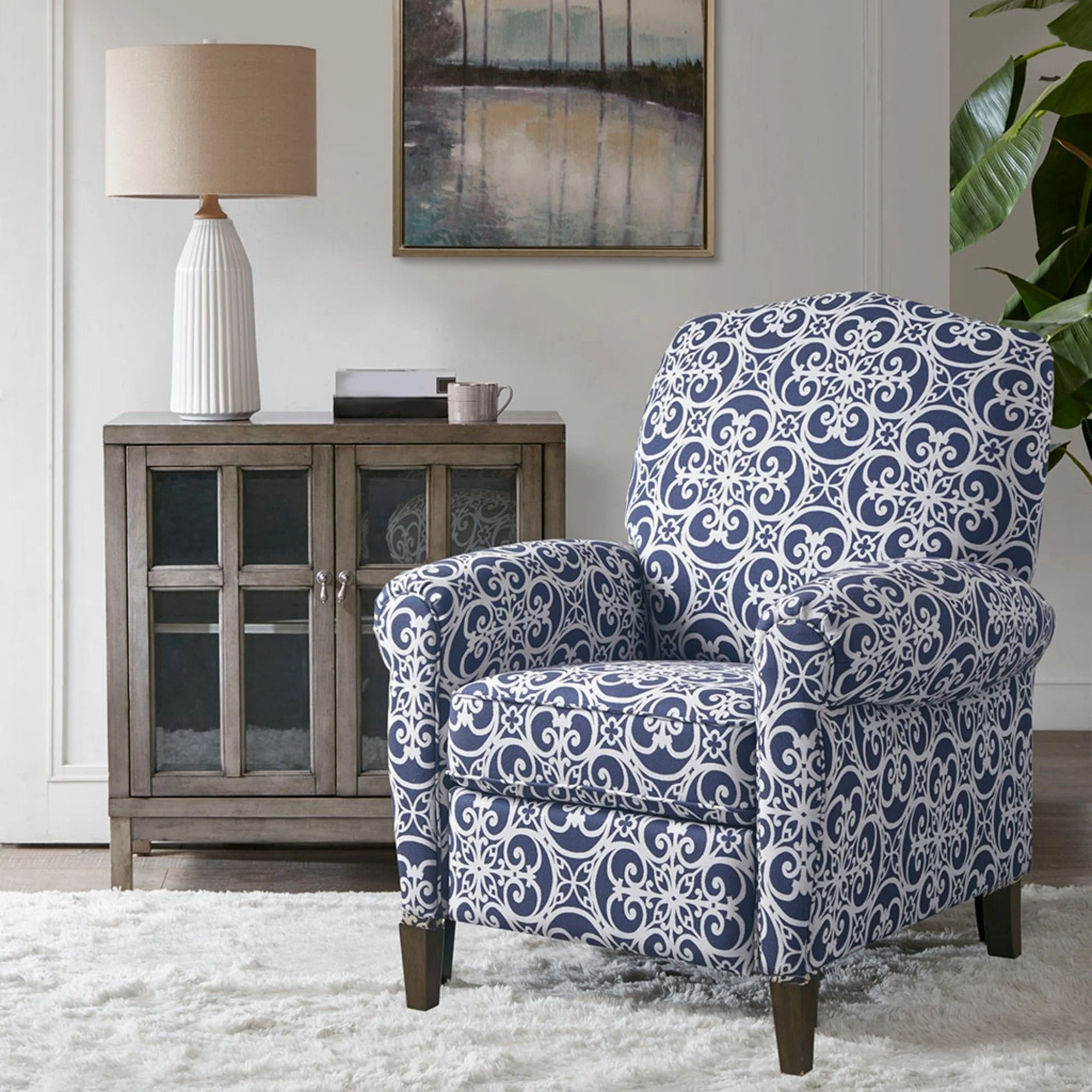 Kirby - Transitional Push Back Recliner Chair - Image 12