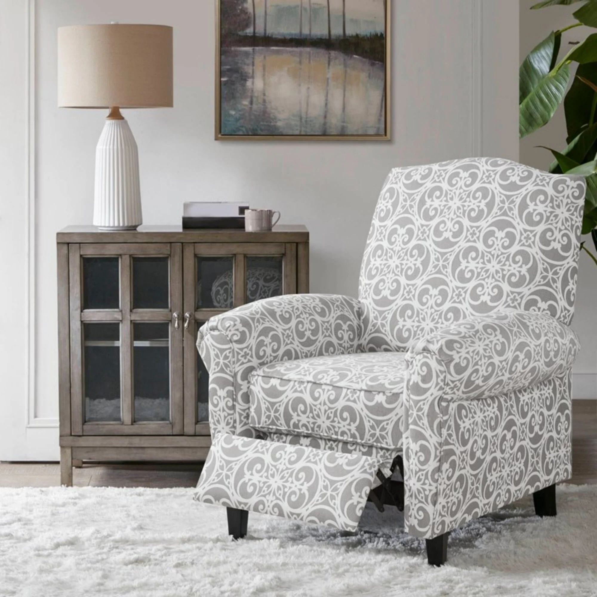 Kirby - Transitional Push Back Recliner Chair - Image 13
