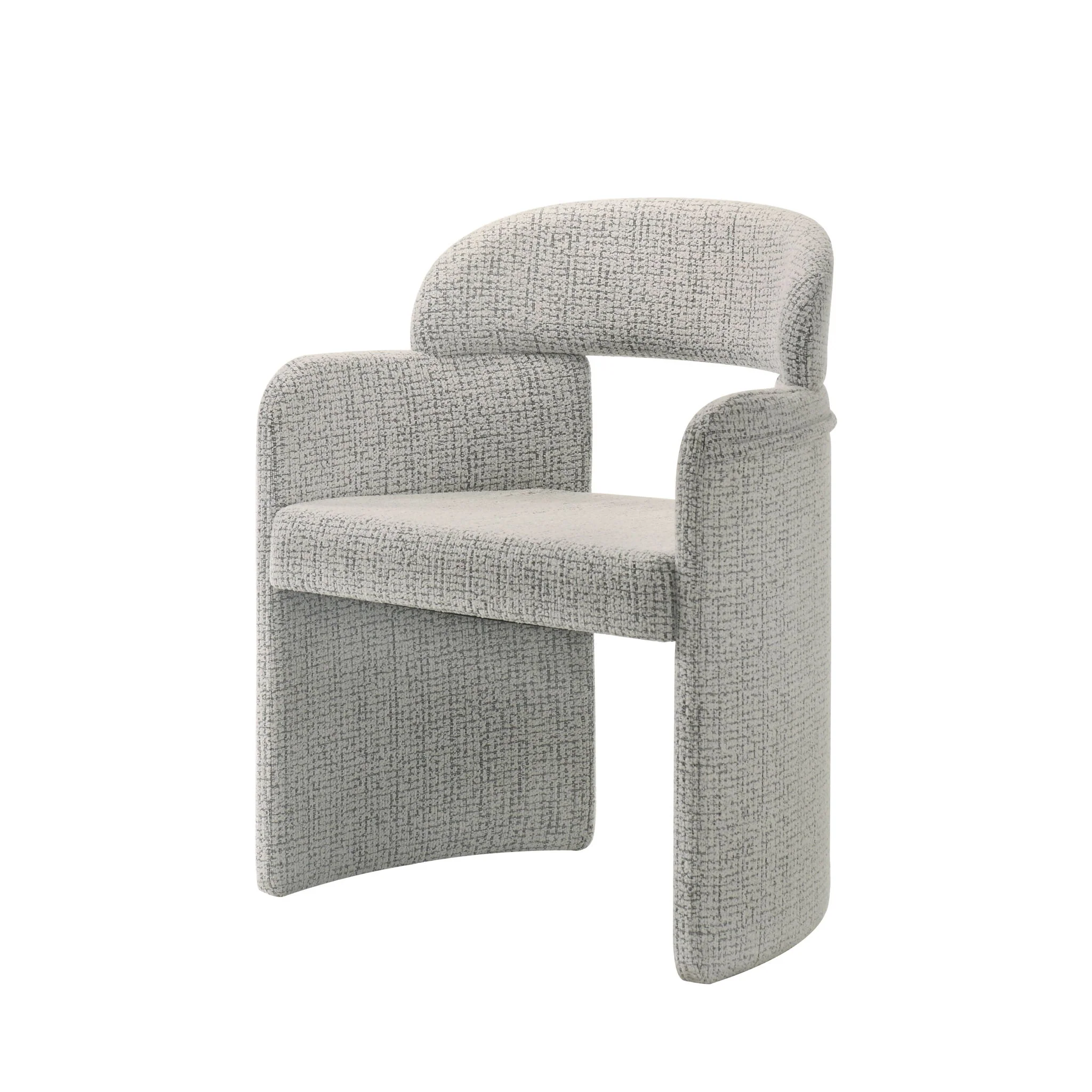 Kyree - Arm Chair (Set of 2) - Ivory / Gray - Image 7