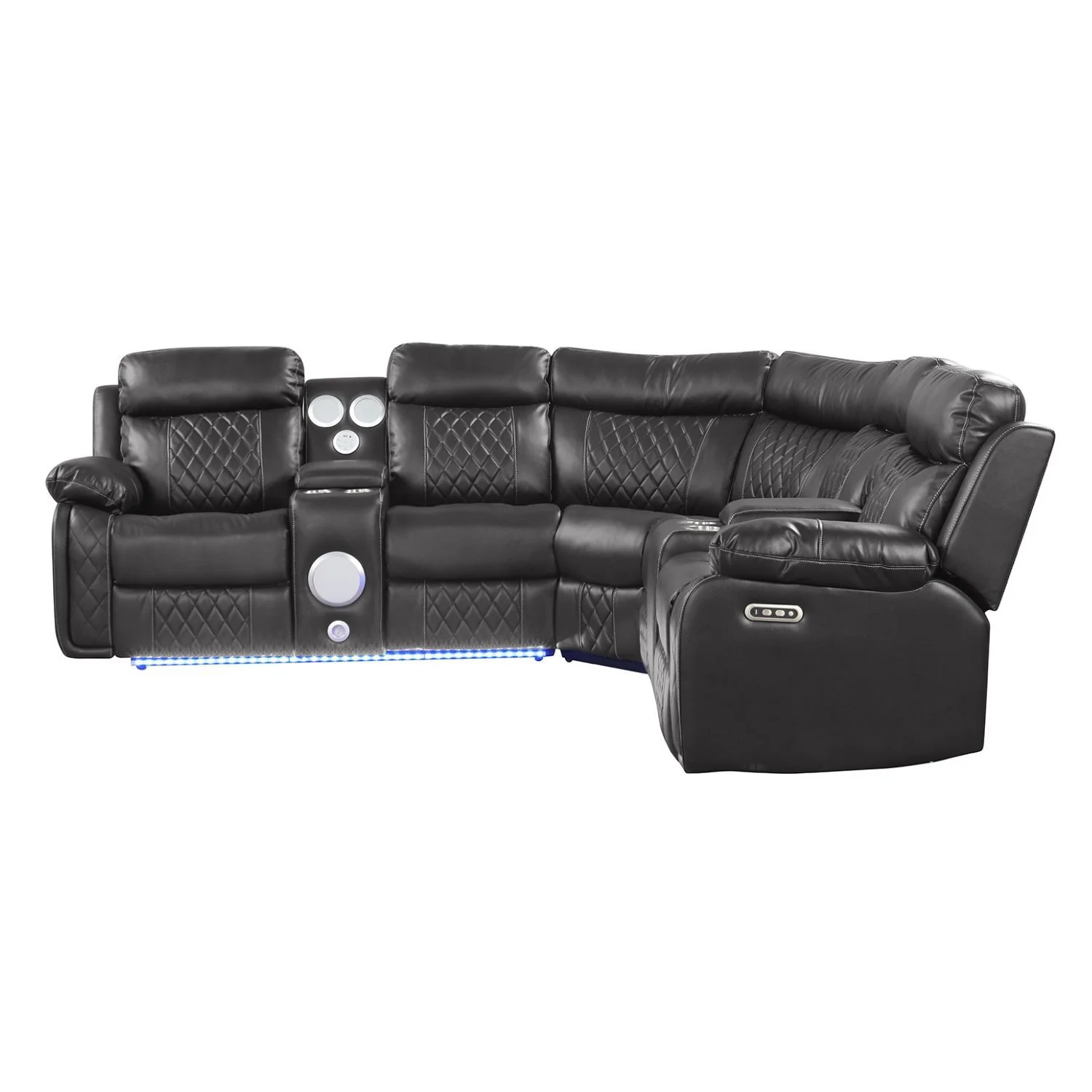 Lacrosse - Power Reclining Sectional Sofa - Image 2
