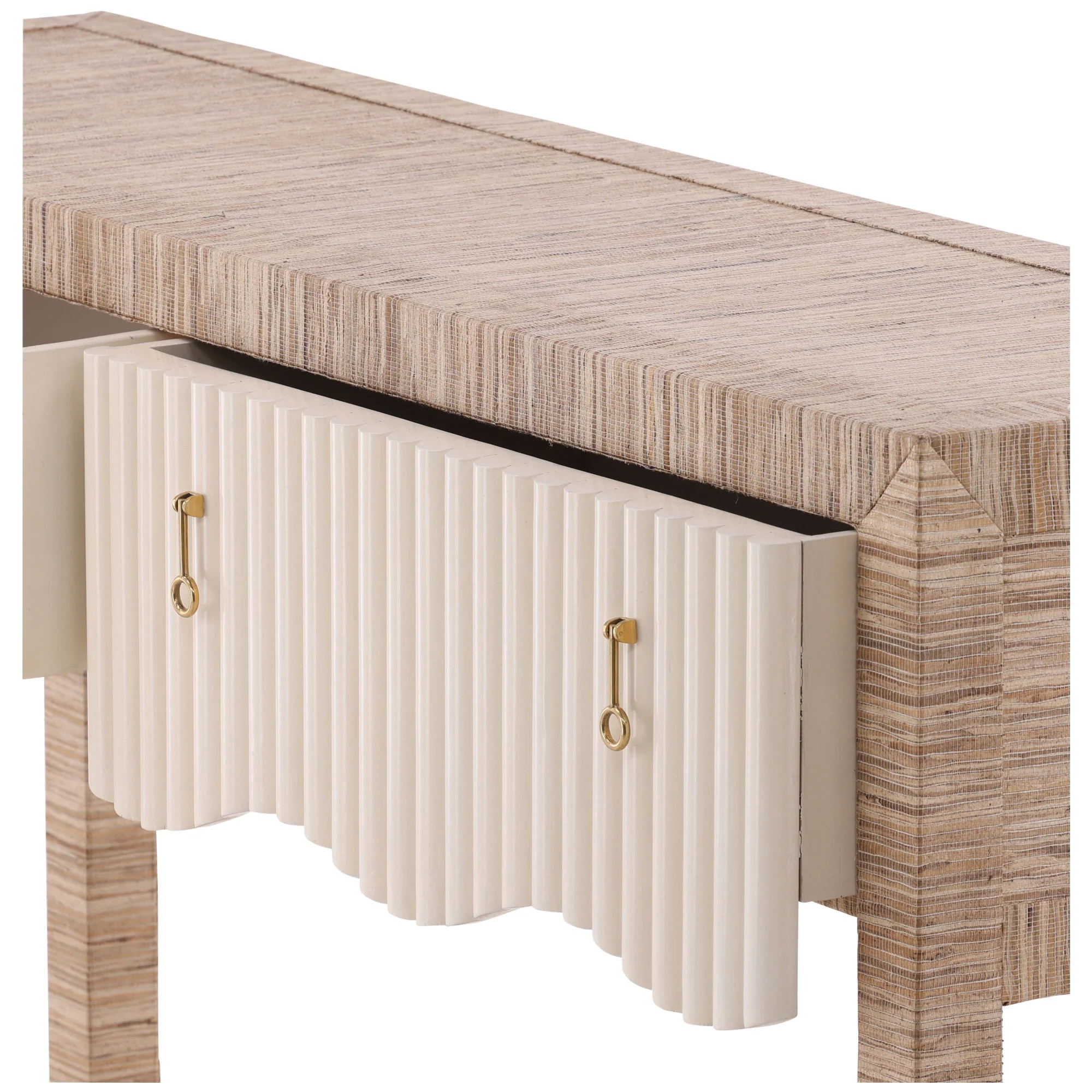 Lily's - Console - Light Brown / White - Image 3