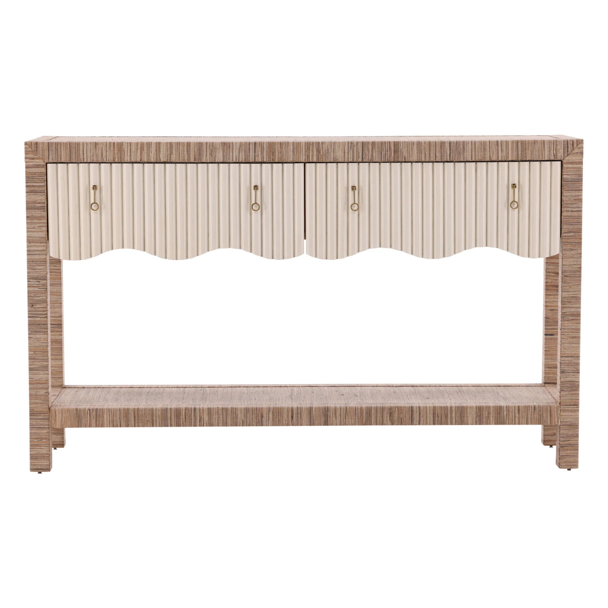 Lily's - Console - Light Brown / White - Image 4