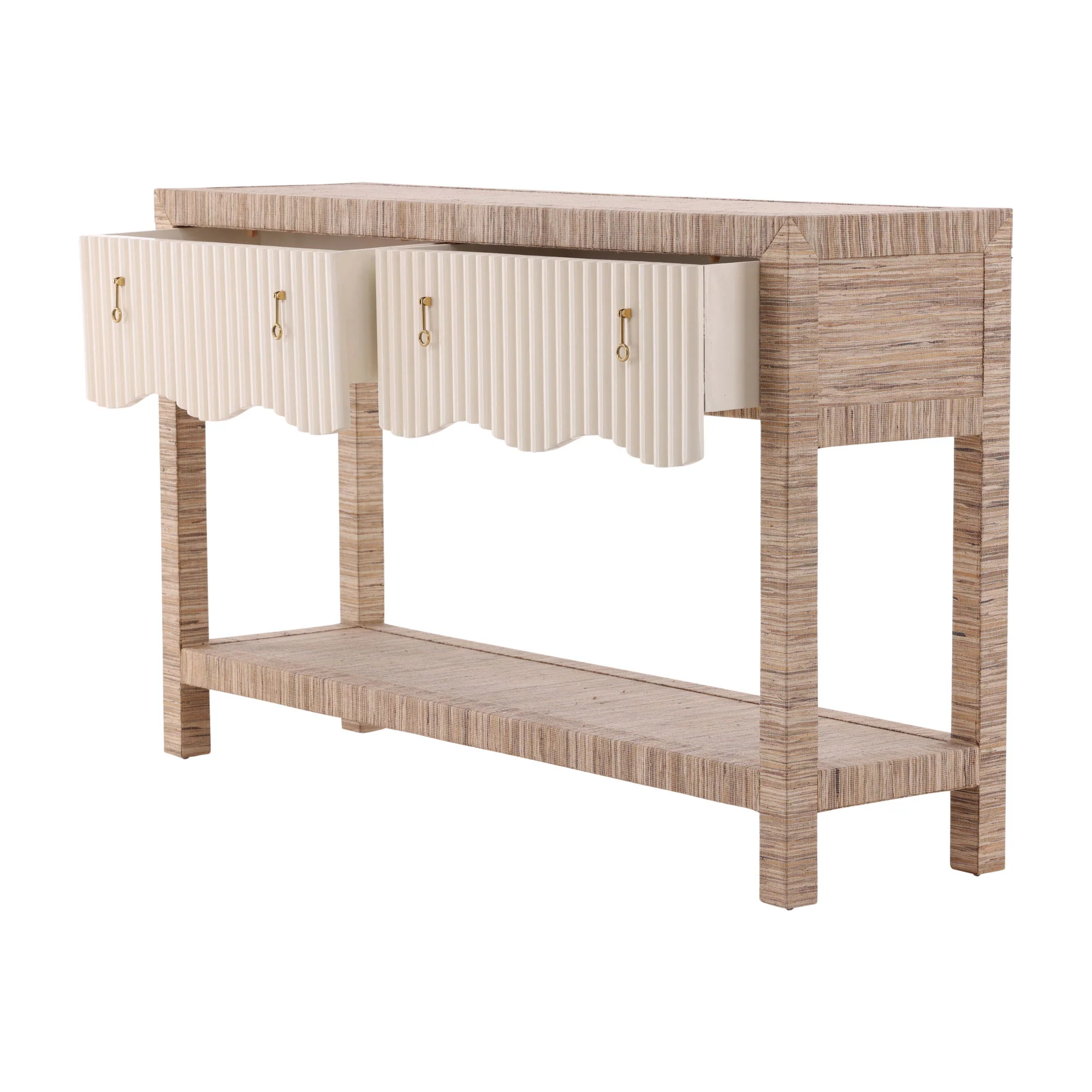 Lily's - Console - Light Brown / White - Image 7