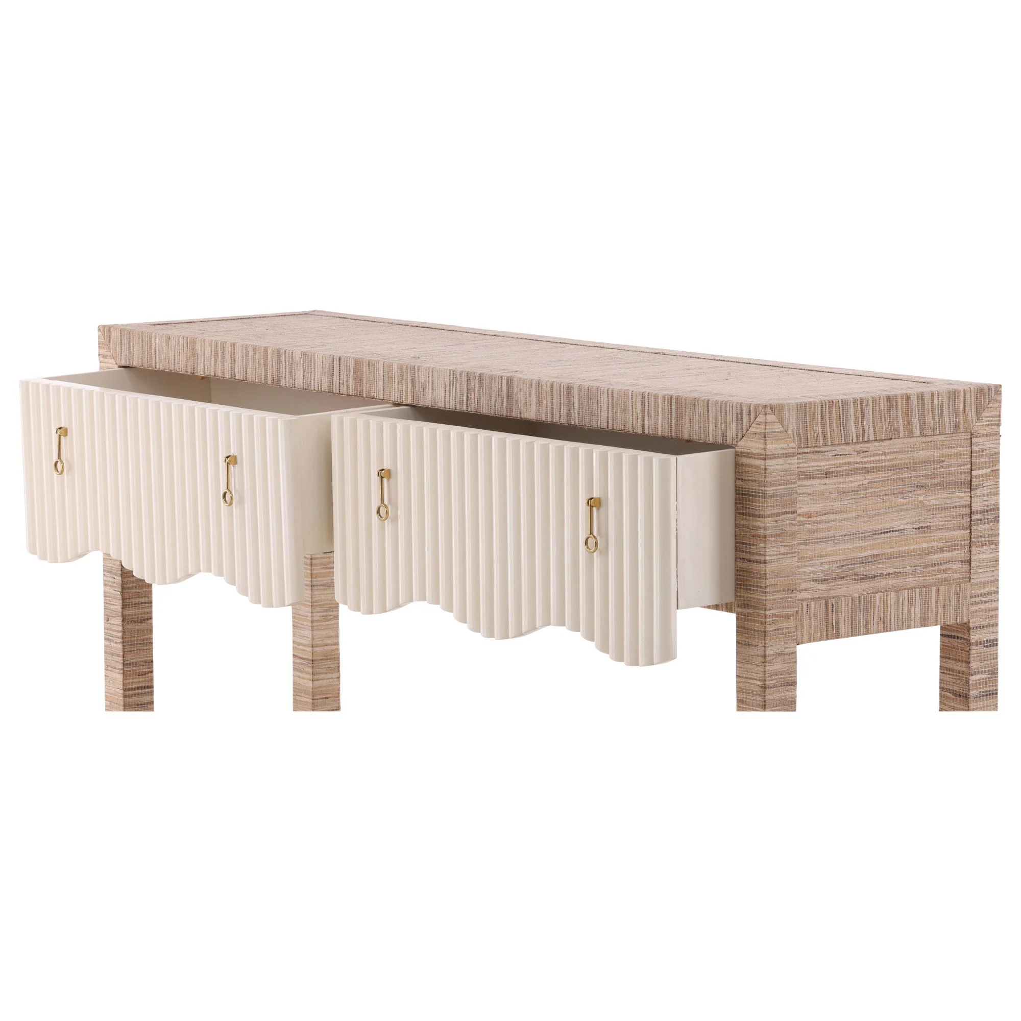 Lily's - Console - Light Brown / White - Image 9